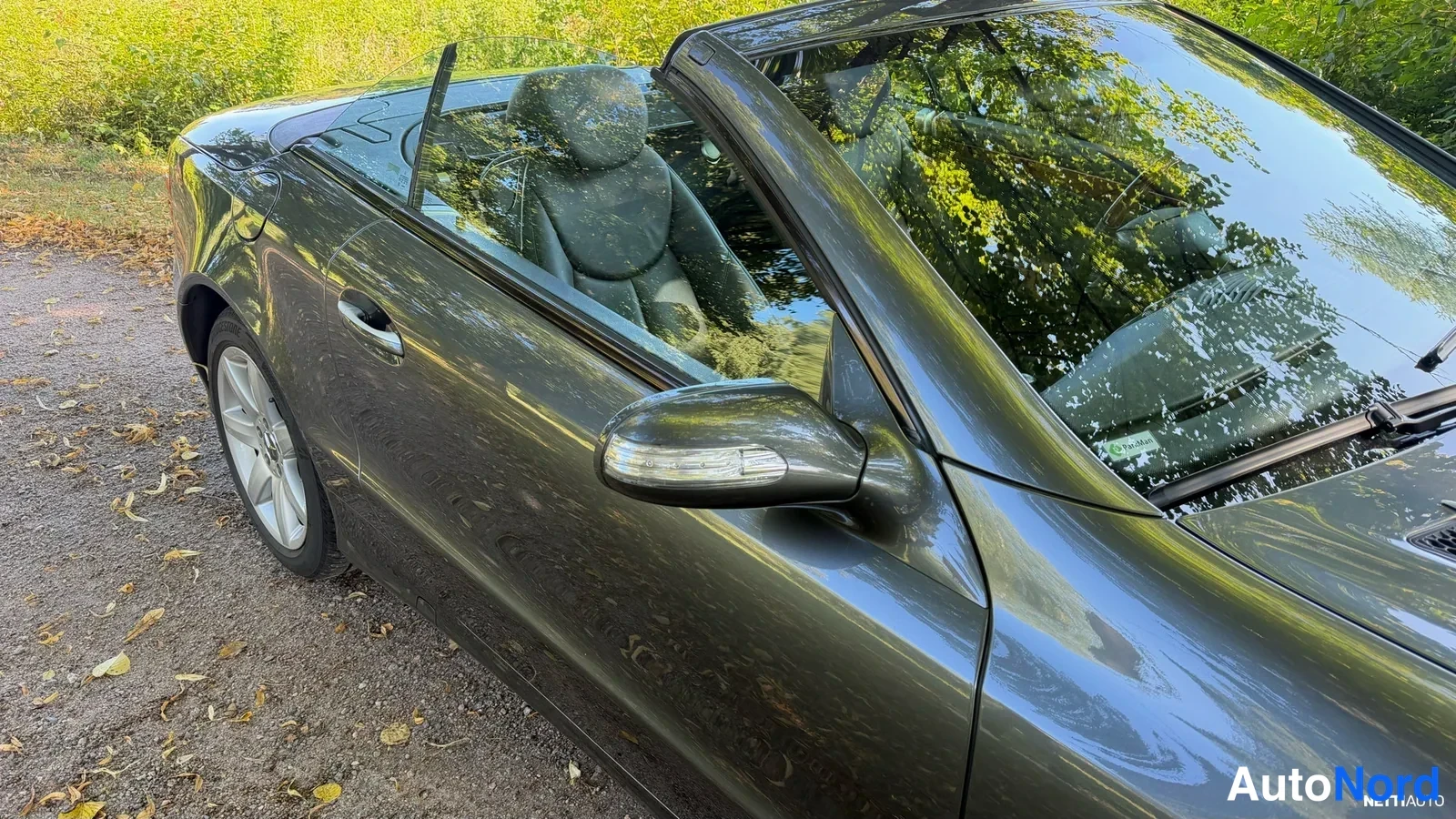 Harmaa Mercedes-Benz SL 500 2004, sivulta, kuva 9
