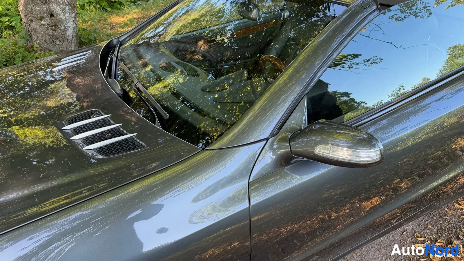 Harmaa Mercedes-Benz SL 500 2004, yksityiskohta, kuva 35