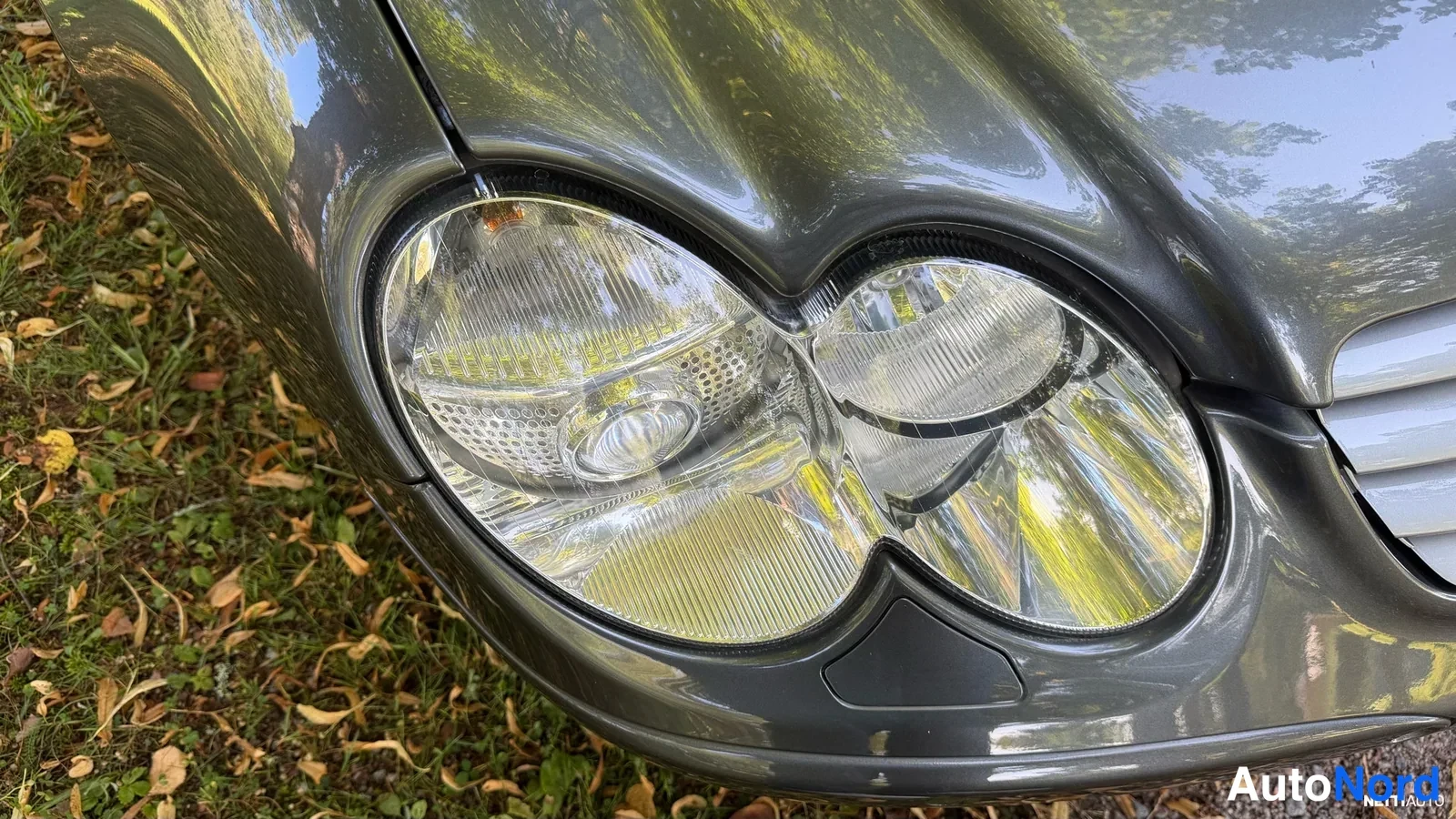 Harmaa Mercedes-Benz SL 500 2004, yksityiskohta, kuva 30