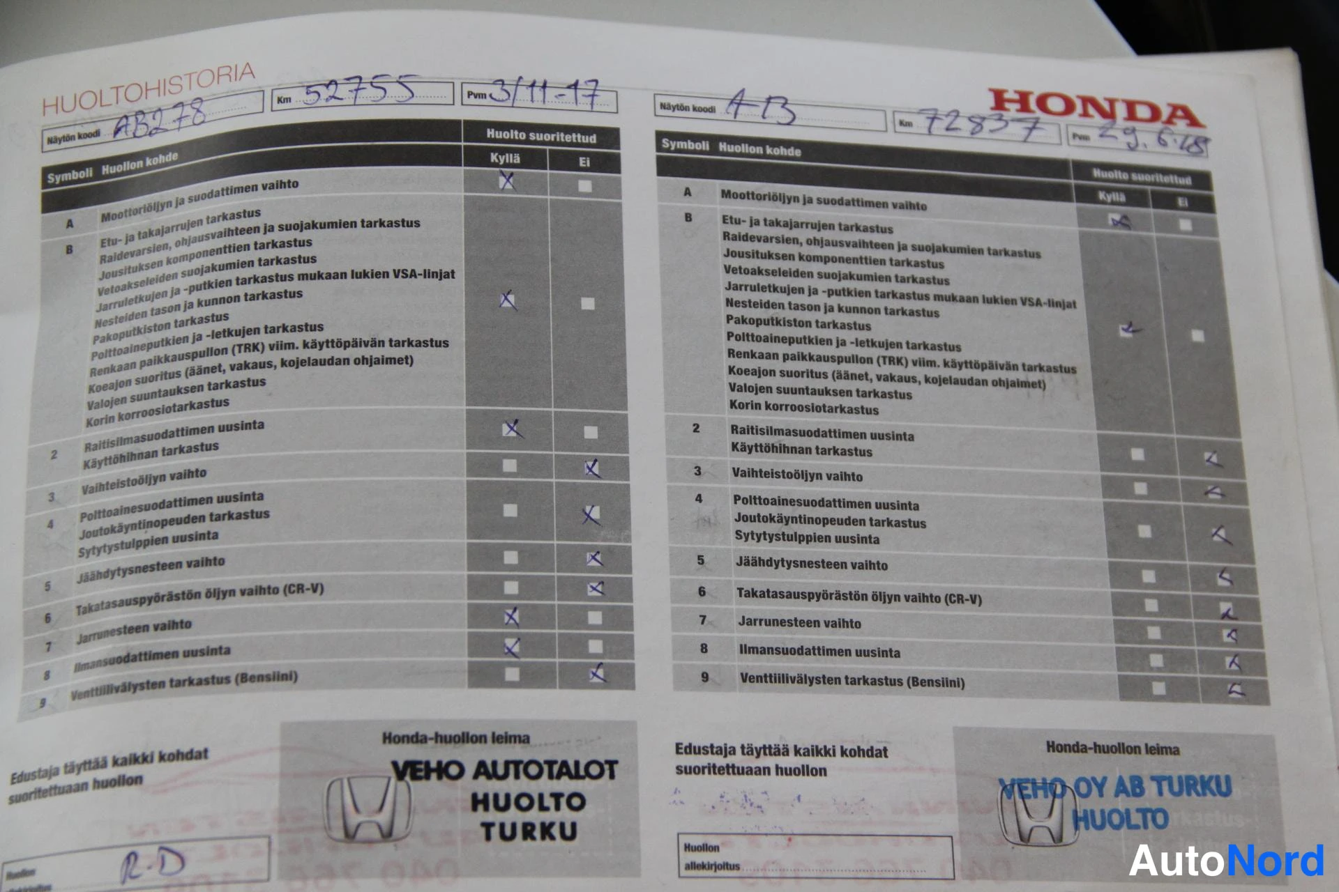White Honda Accord Tourer 2015, document, photo 23
