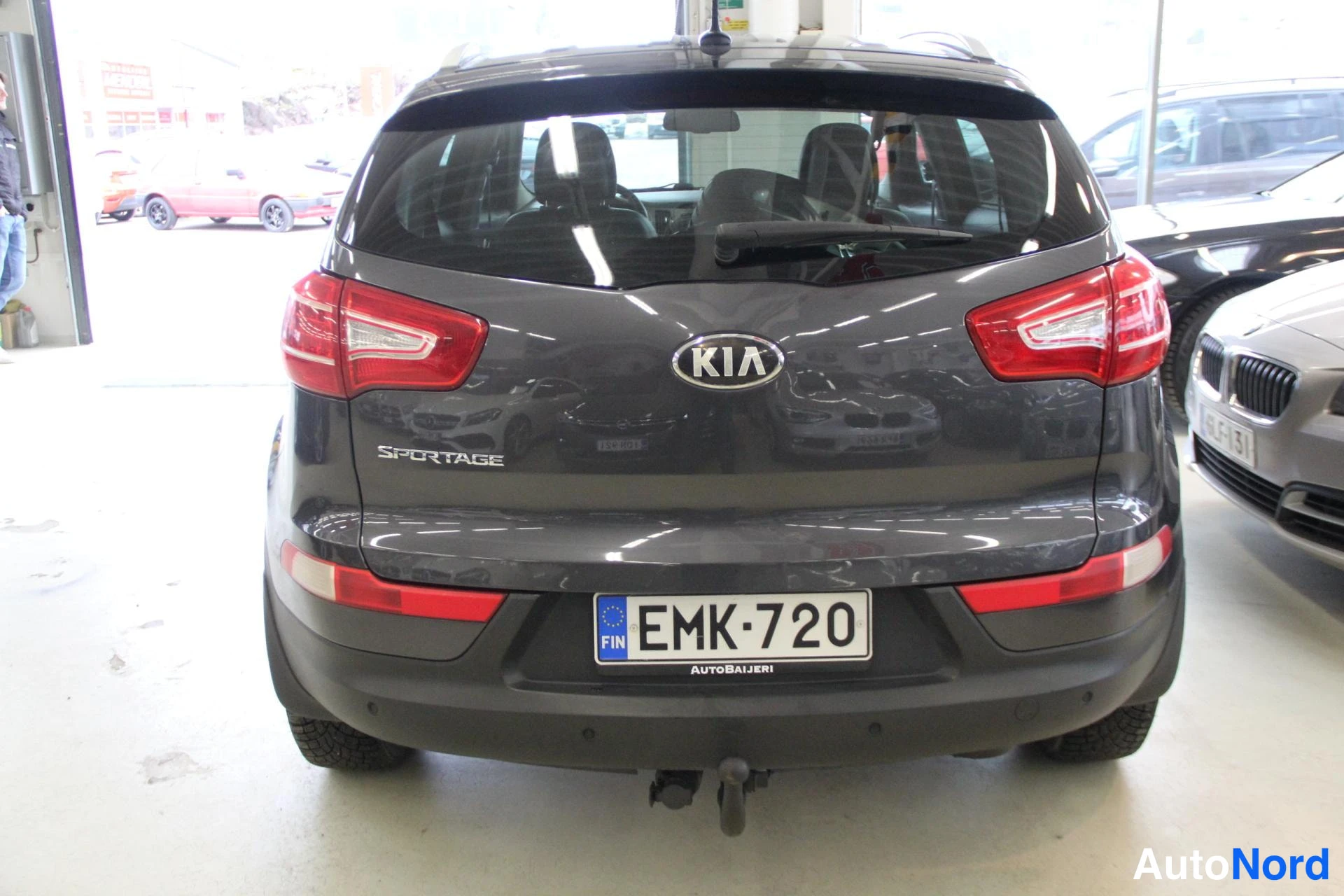 Harmaa Kia Sportage 2013, takaa, kuva 6