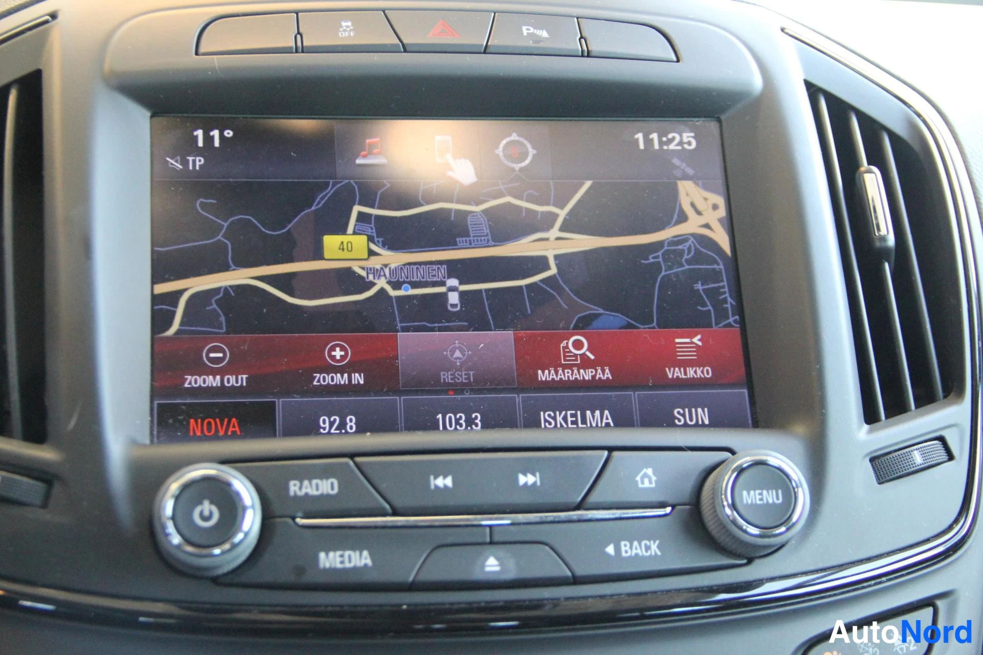 Grön Opel Insignia 2014, detalj, bild 17
