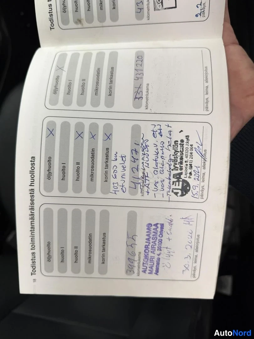 Musta BMW X5 xDrive30d 2005, asiakirja, kuva 23