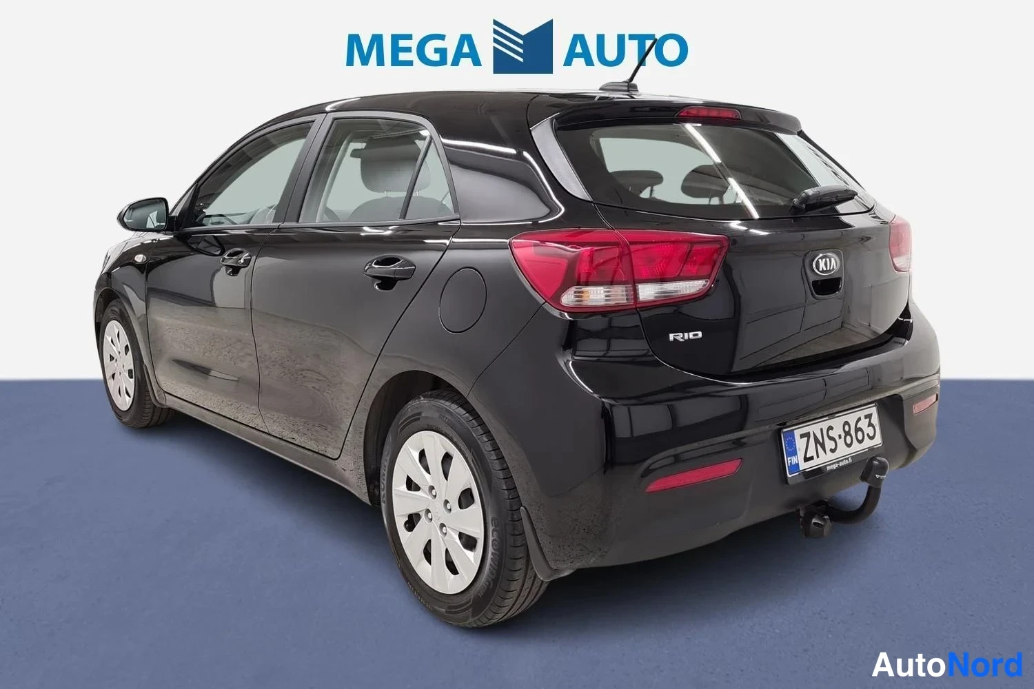 Musta Kia Rio 2021, takaviisto, kuva 3