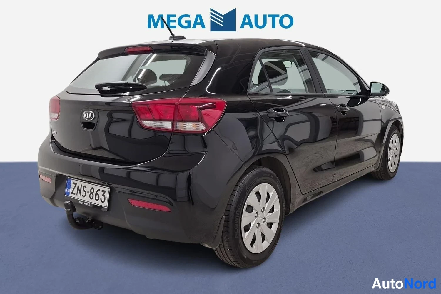Musta Kia Rio 2021, takaviisto, kuva 4