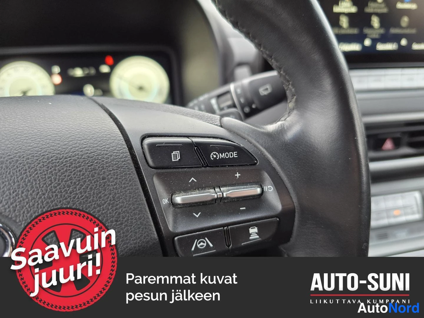 Vit Hyundai Kona 2021, detalj, bild 7