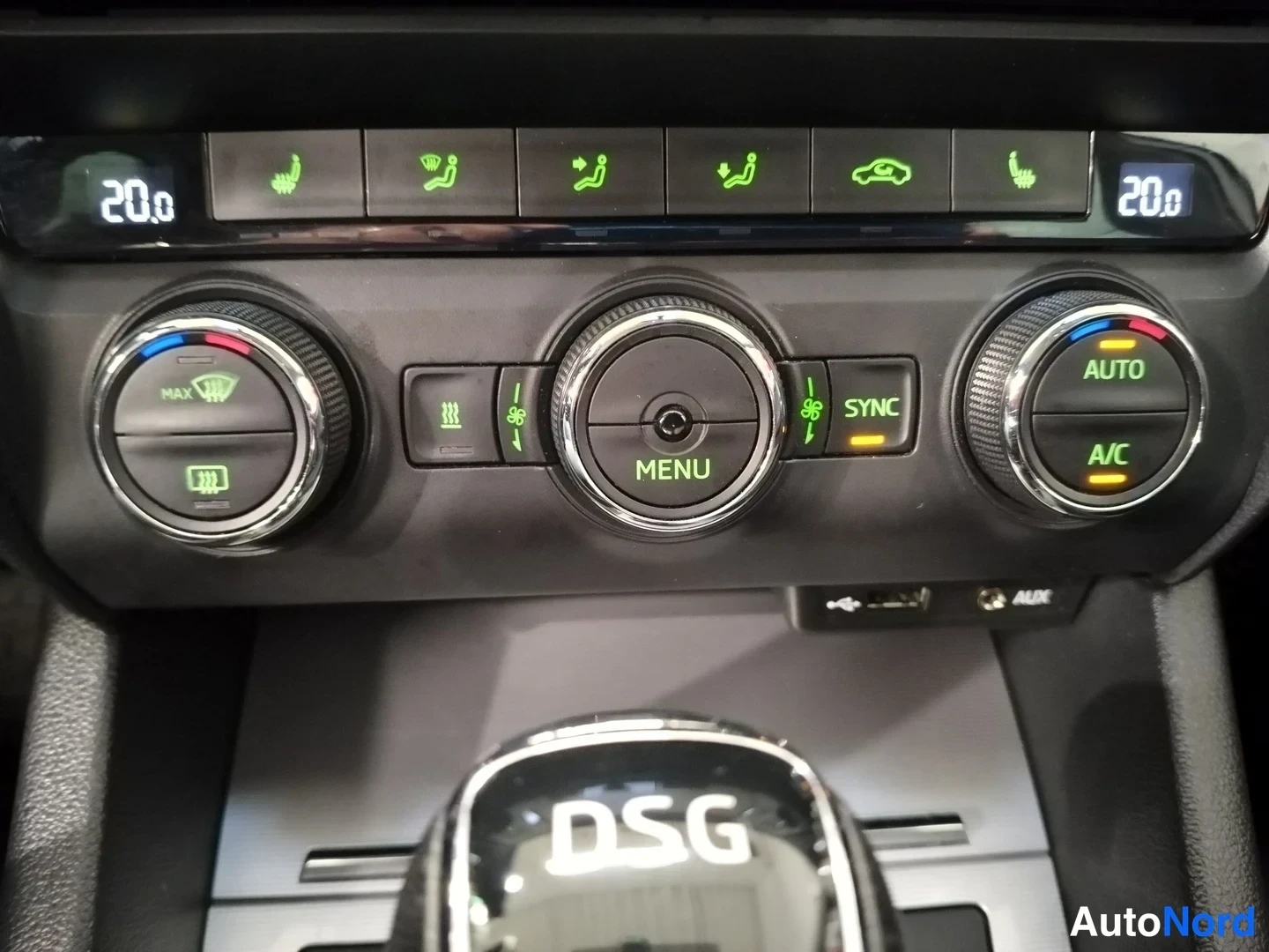 Harmaa Skoda Octavia 2017, yksityiskohta, kuva 22