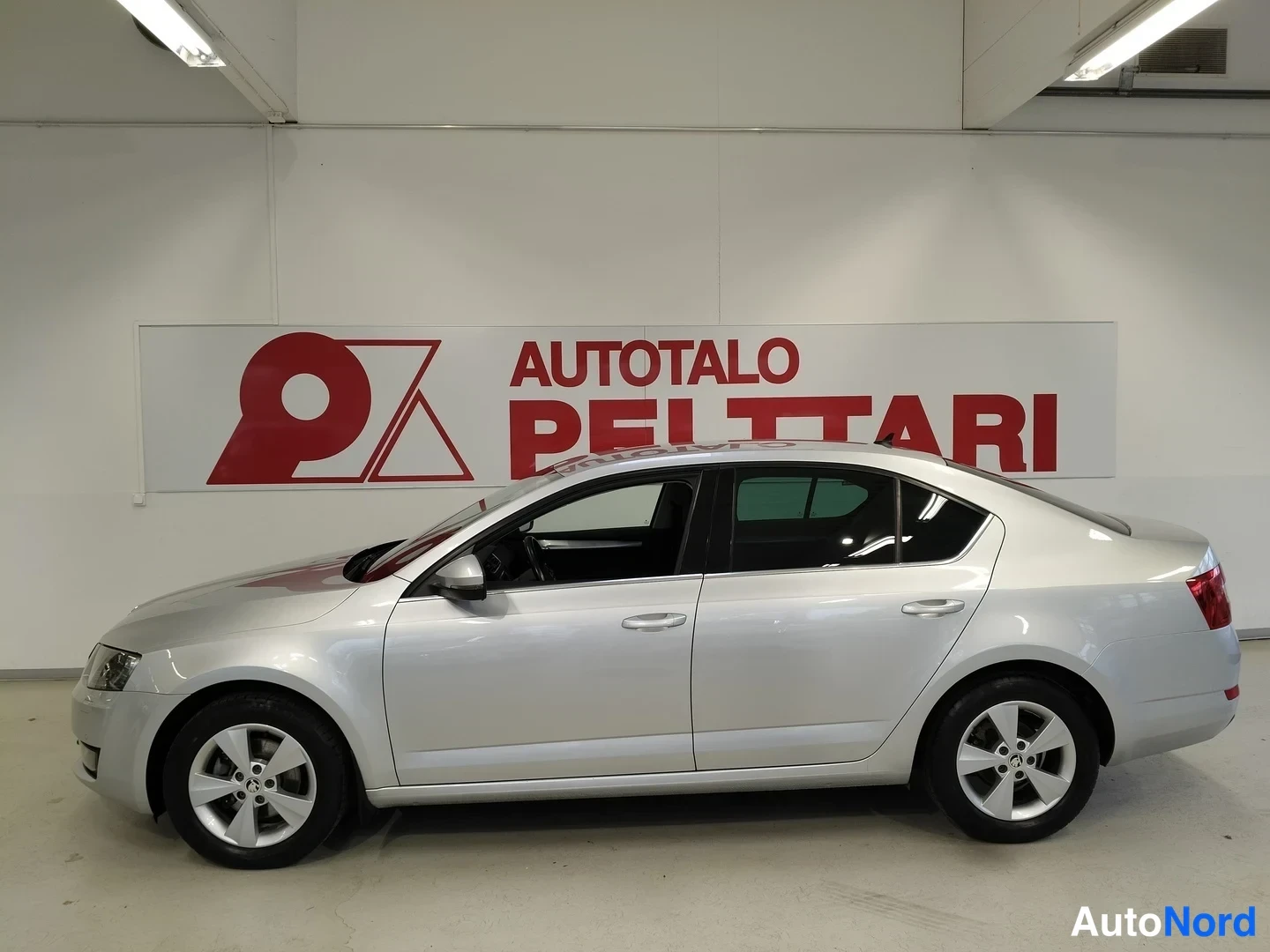 Harmaa Skoda Octavia 2017, sivulta, kuva 5