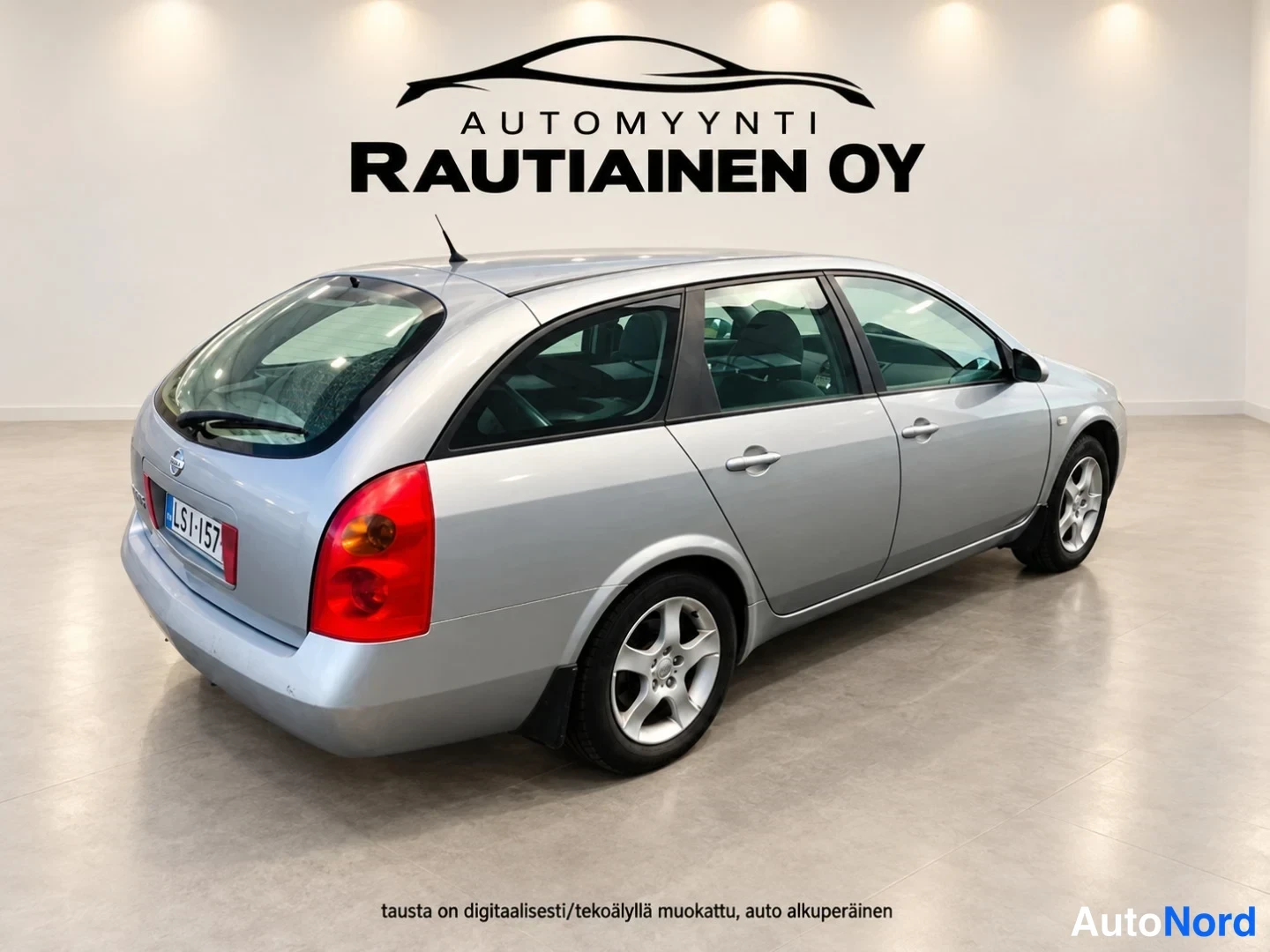 Hopea Nissan Primera 2006, takaviisto, kuva 5