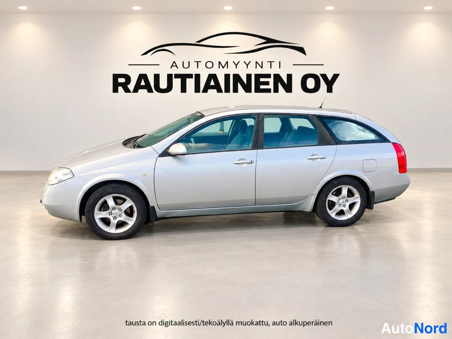 Hopea Nissan Primera 2006, etuviisto, keula vasemmalle, kuva 2