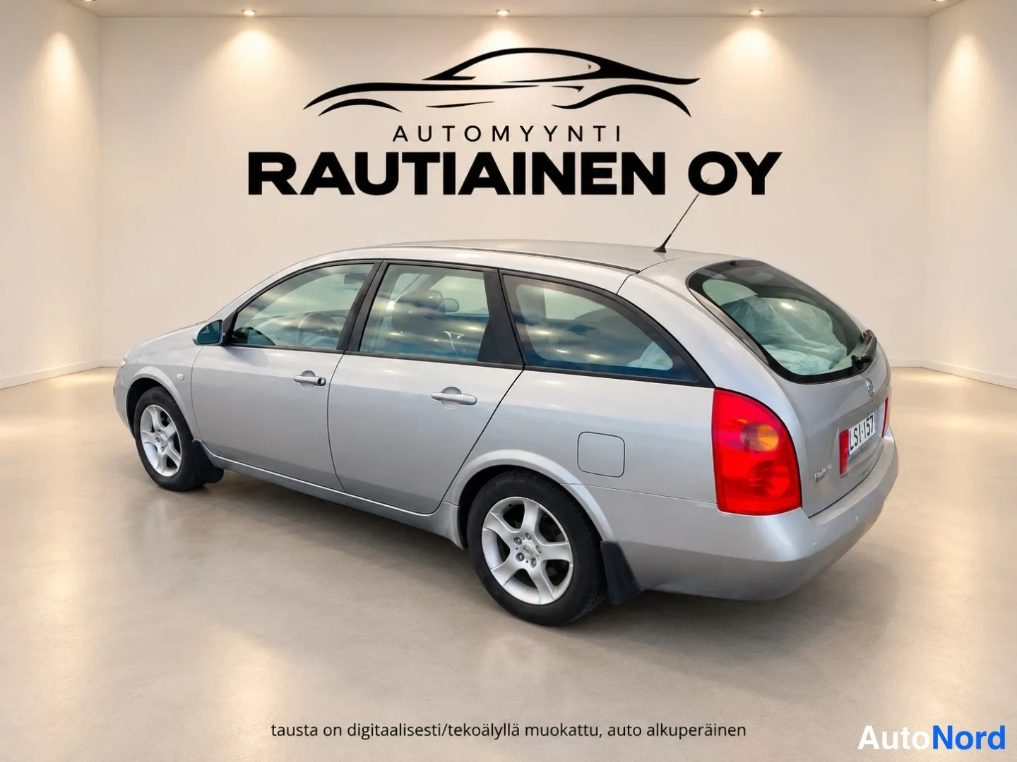 Hopea Nissan Primera 2006, takaviisto, kuva 4