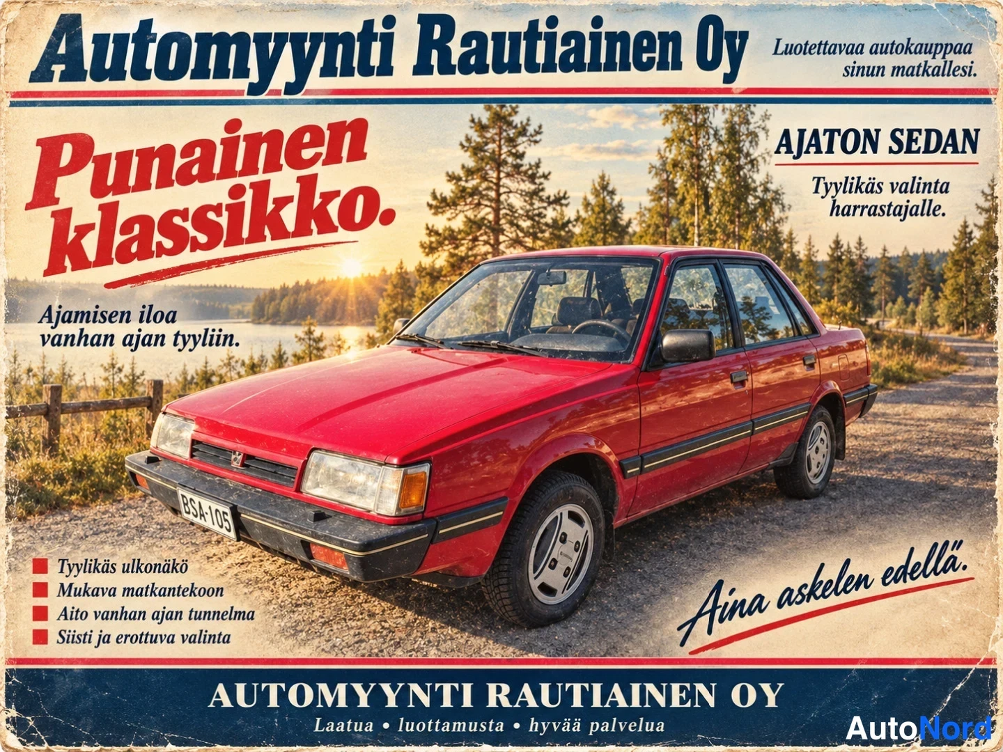 Subaru Leone RX TURBO 4WD 1988