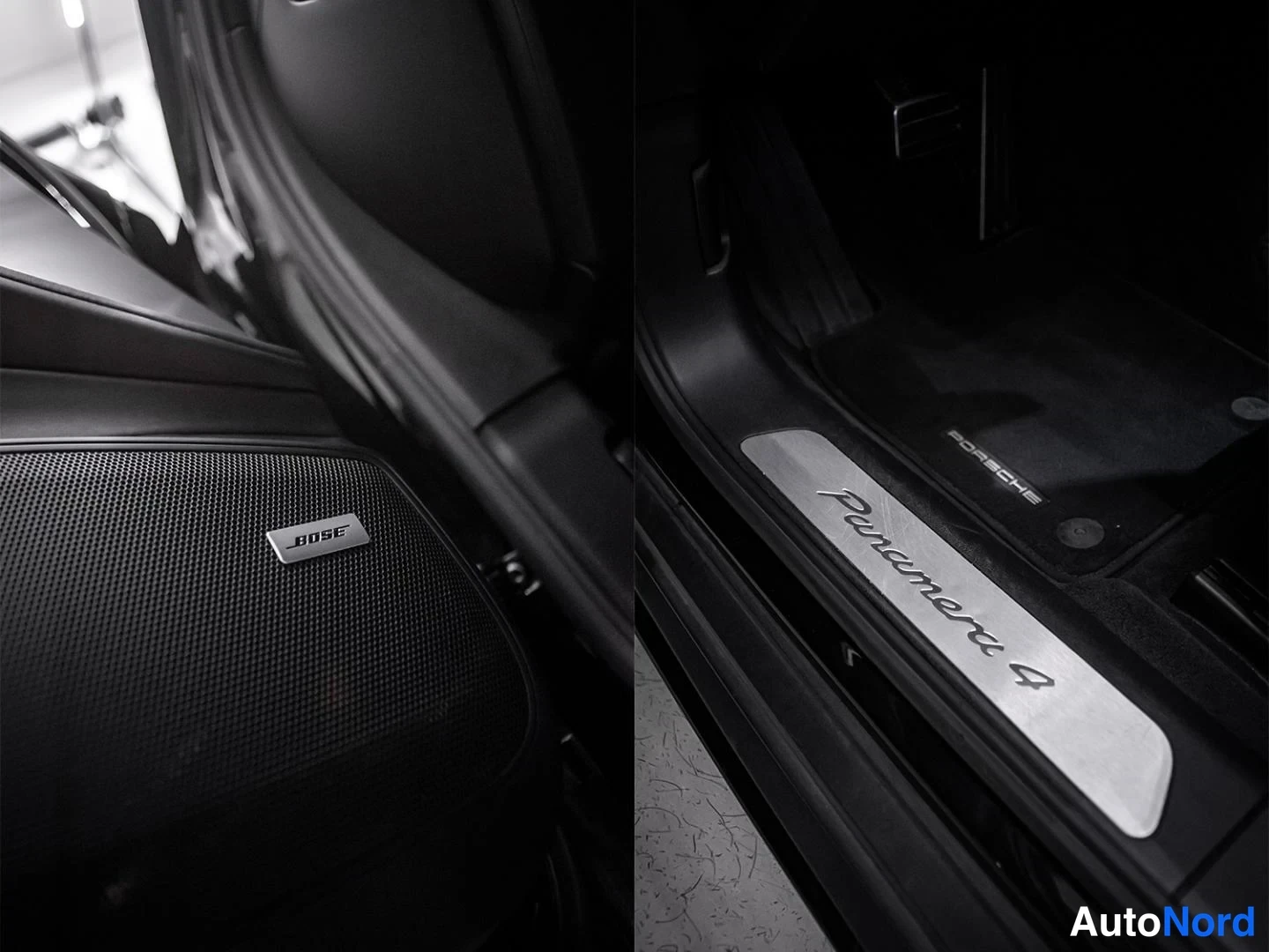 Musta Porsche Panamera 4 E-Hybrid 2018, yksityiskohta, kuva 23