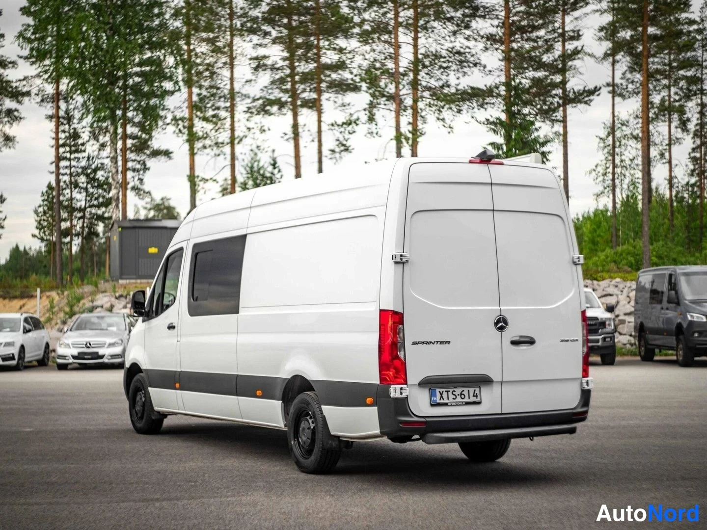 Valkoinen Mercedes-Benz Sprinter 316 CDI 2019, takaviisto, kuva 8