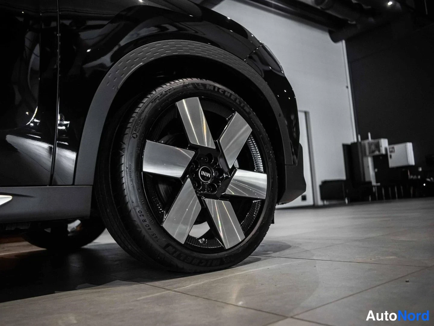 Musta Mini Countryman SE ALL4 2024, yksityiskohta, kuva 16