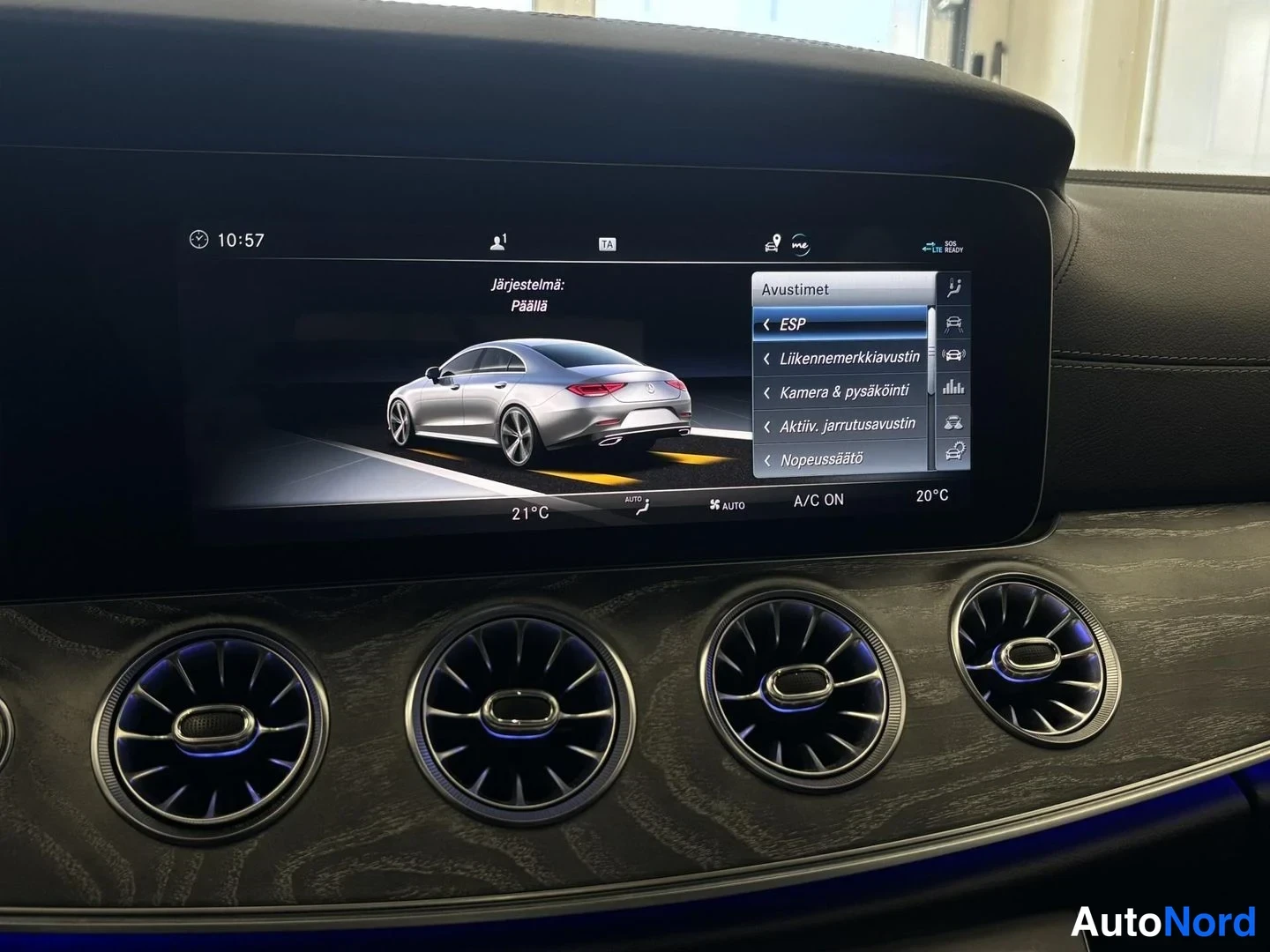Valkoinen Mercedes-Benz CLS 450 4MATIC 2019, yksityiskohta, kuva 22