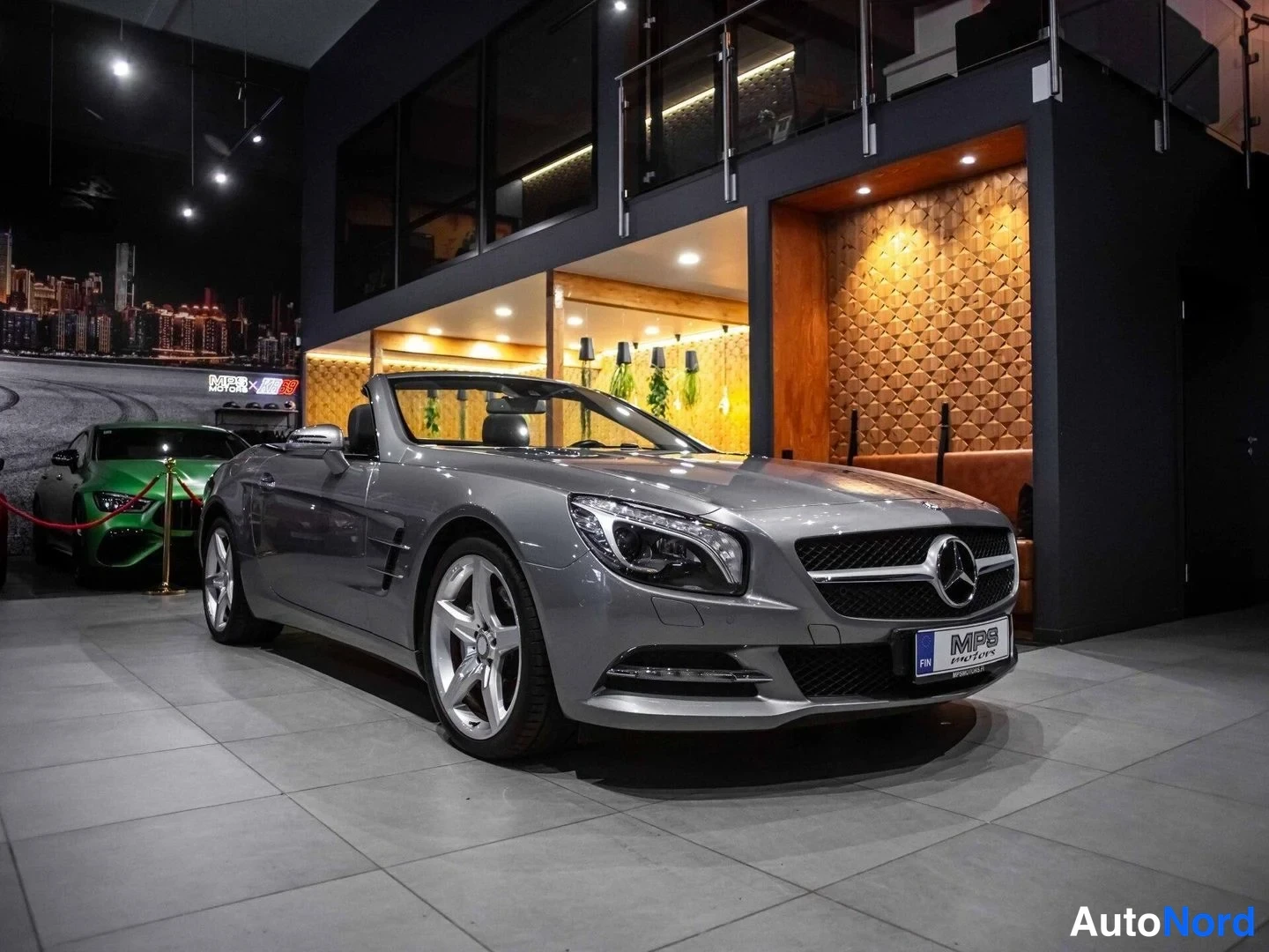 Hopea Mercedes-Benz SL 350 2012, etuviisto, keula oikealle, kuva 2