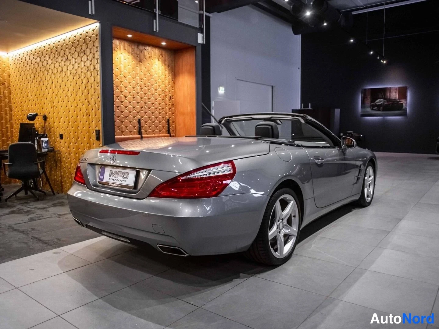 Hopea Mercedes-Benz SL 350 2012, takaviisto, kuva 7