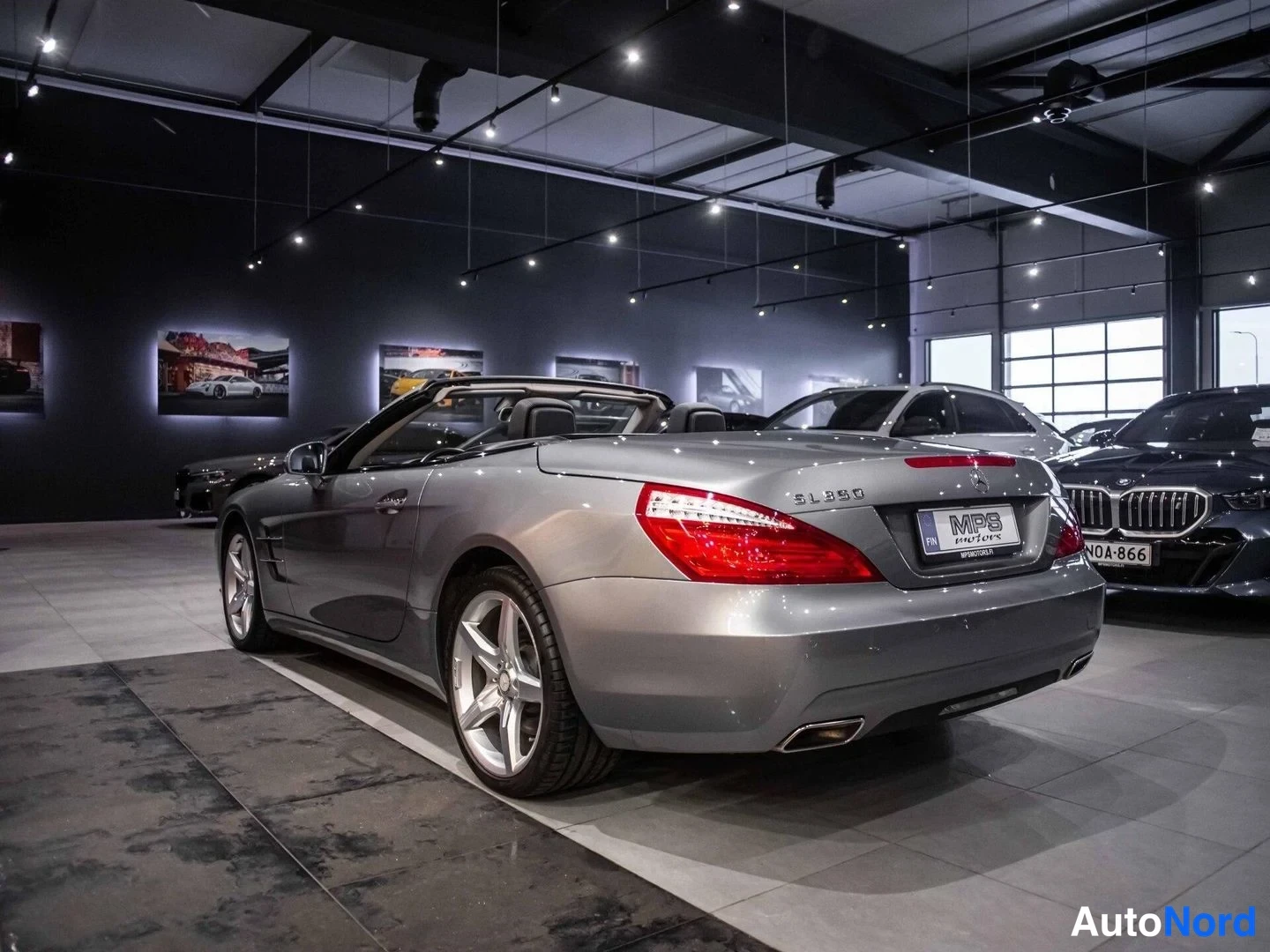 Hopea Mercedes-Benz SL 350 2012, takaviisto, kuva 9