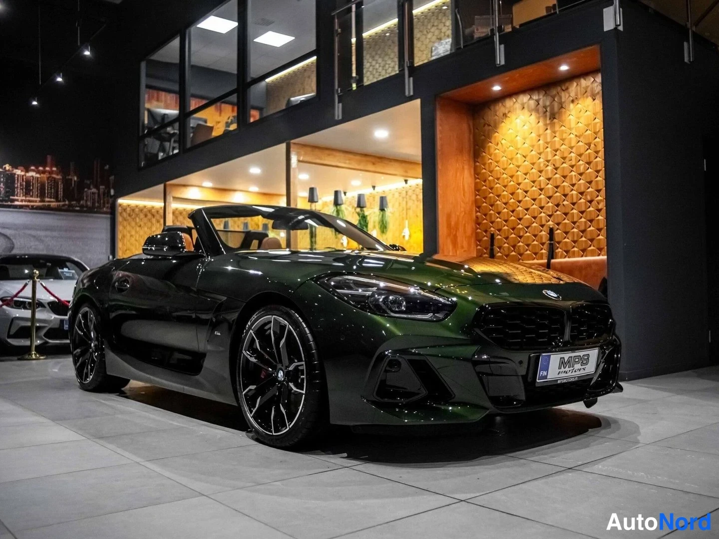 Vihreä BMW Z4 G29 2024, etuviisto, keula oikealle, kuva 3