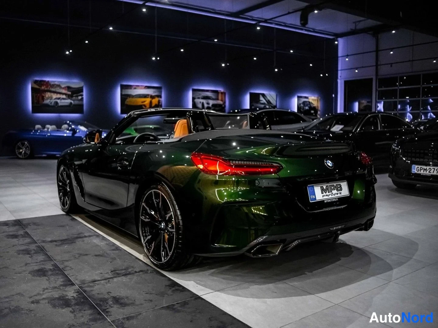 Vihreä BMW Z4 G29 2024, takaviisto, kuva 7