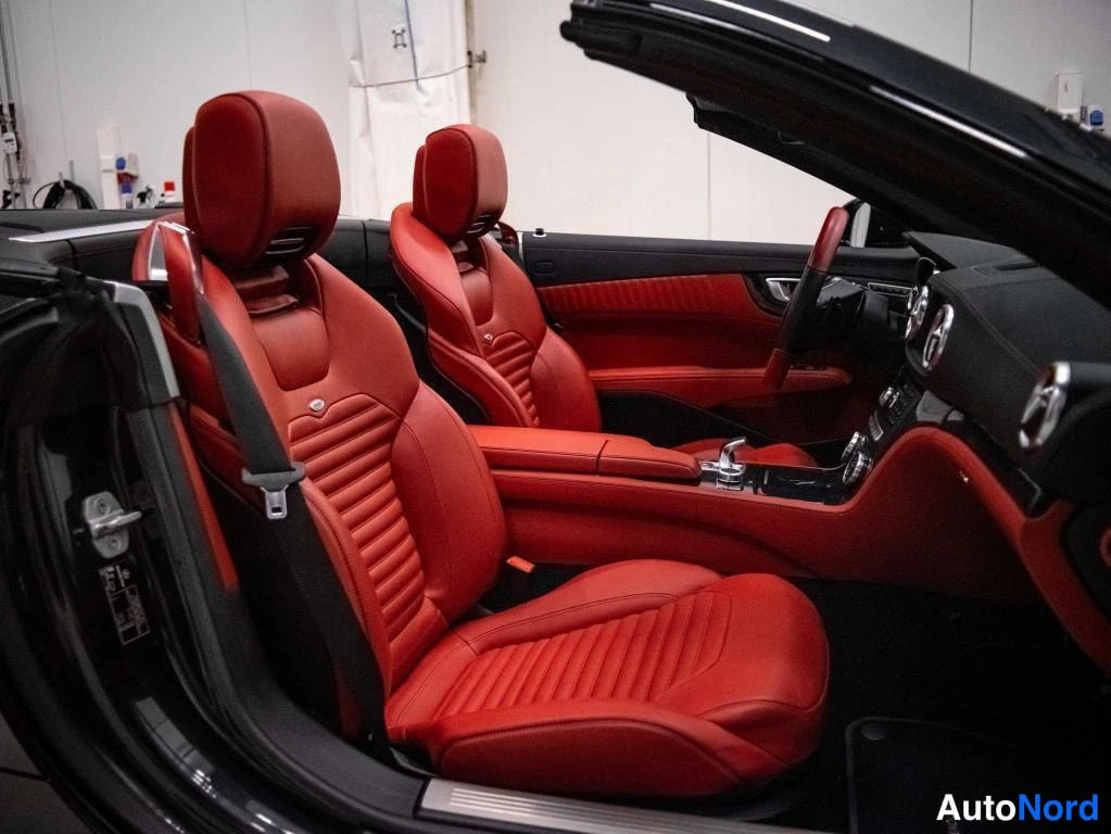 Harmaa Mercedes-Benz SL 500 2012, etuistuimet, kuva 14