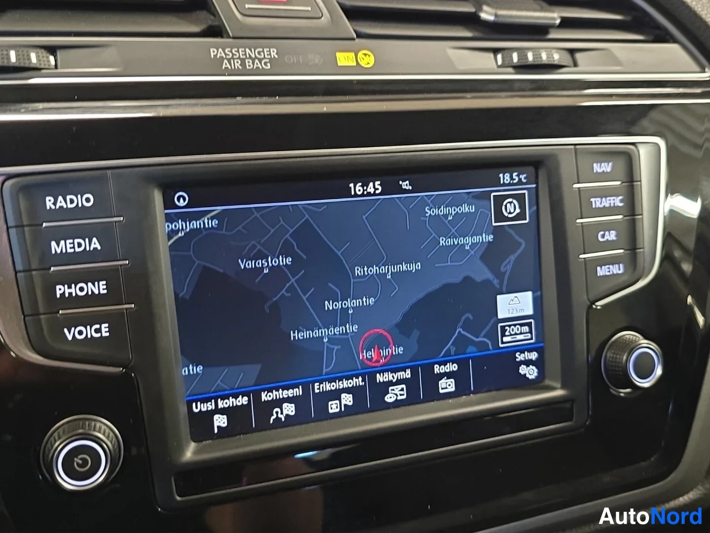 Hopea Volkswagen Touran 2017, yksityiskohta, kuva 20