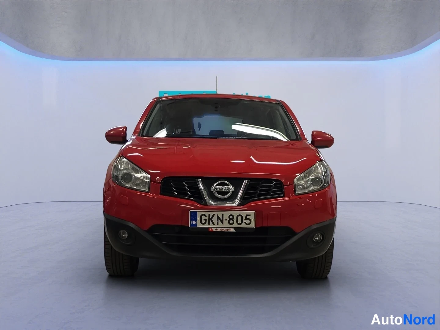 Röd Nissan Qashqai 2012, framifrån, bild 4