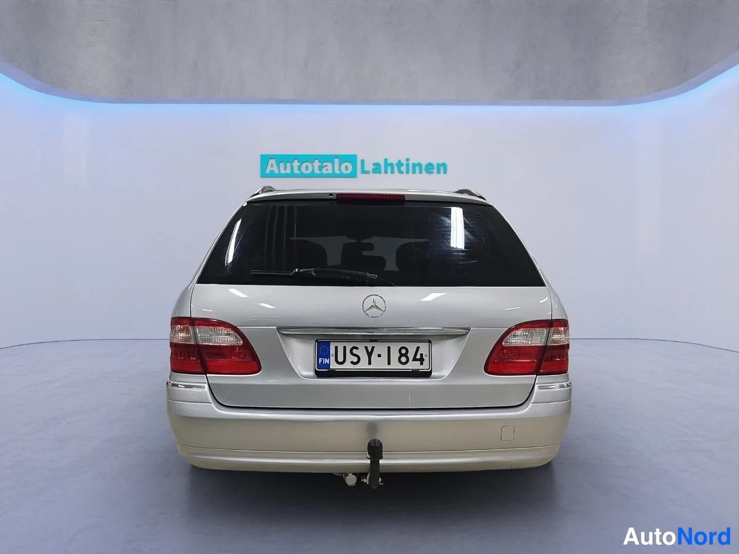 Harmaa Mercedes-Benz E 2006, takaa, kuva 8