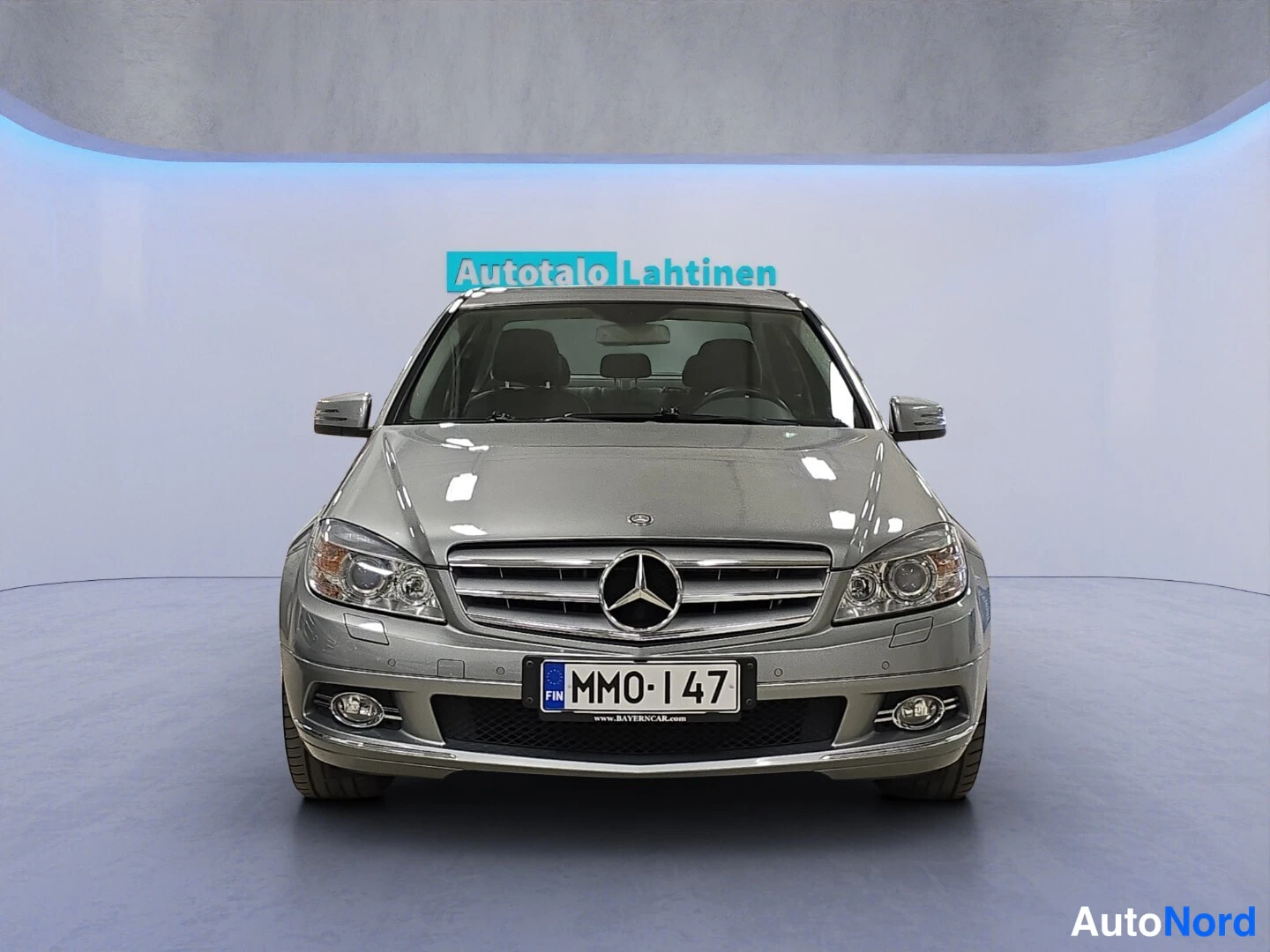 Grey Mercedes-Benz C 2009, front, photo 4
