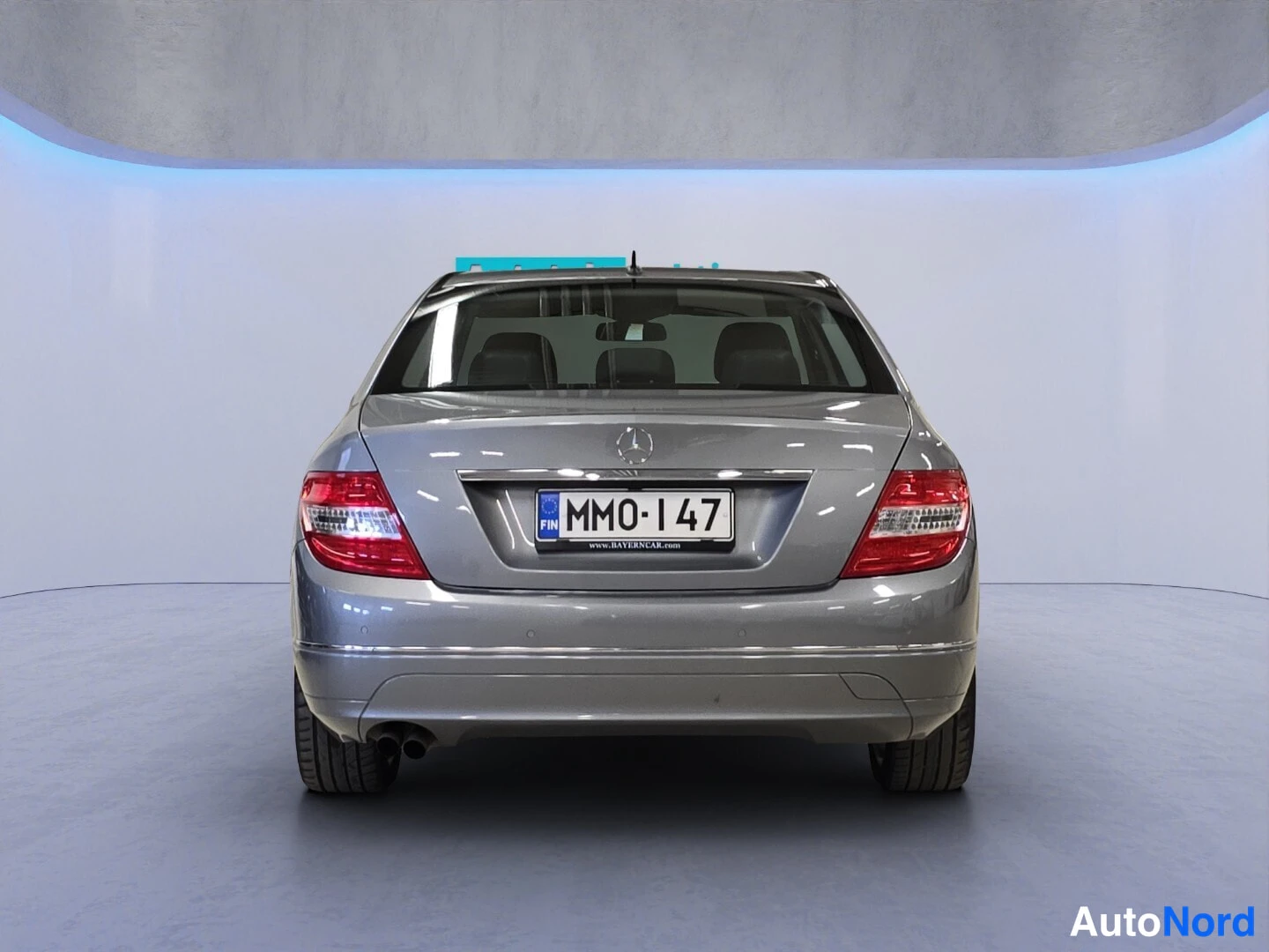 Grey Mercedes-Benz C 2009, rear, photo 8
