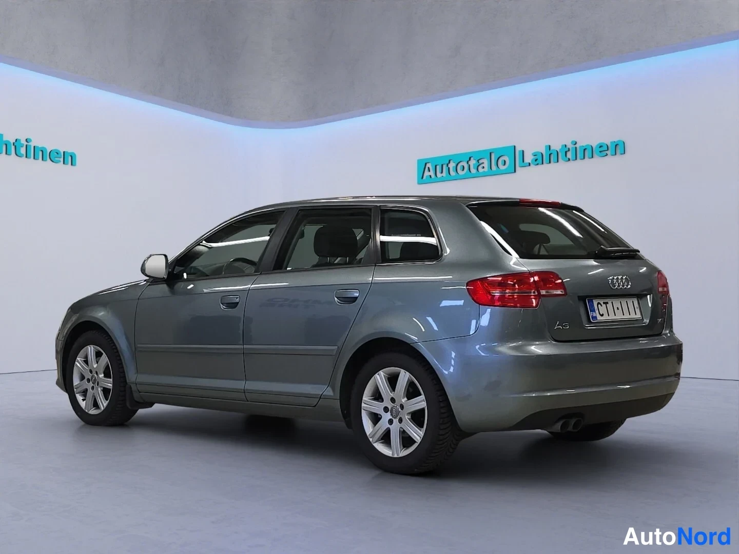 Harmaa Audi A3 2010, takaviisto, kuva 6
