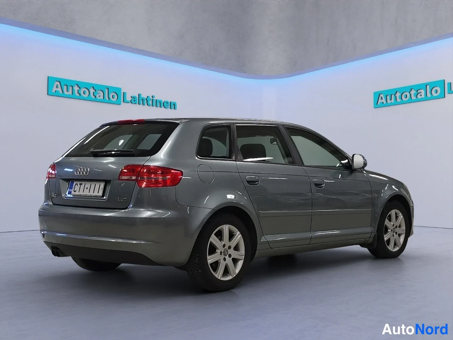 Harmaa Audi A3 2010, takaviisto, kuva 7