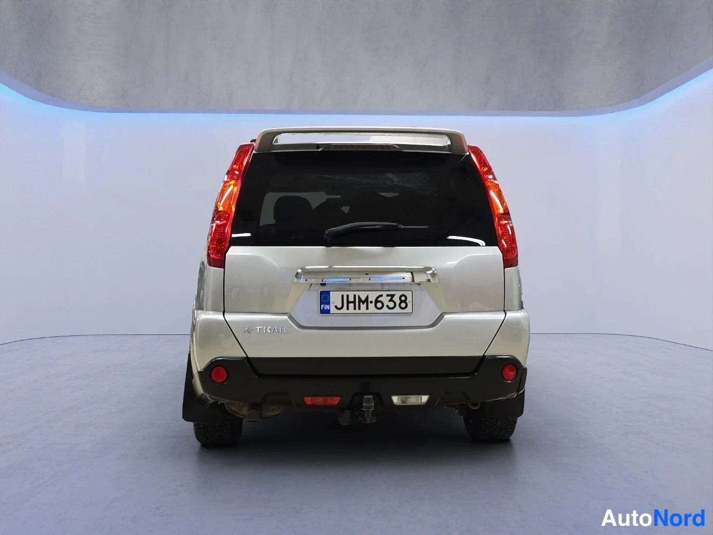 Silver Nissan X-Trail 2008, bakifrån, bild 8
