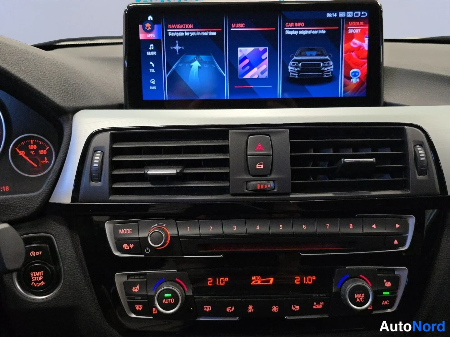 Vit BMW 320d xDrive 2017, detalj, bild 16