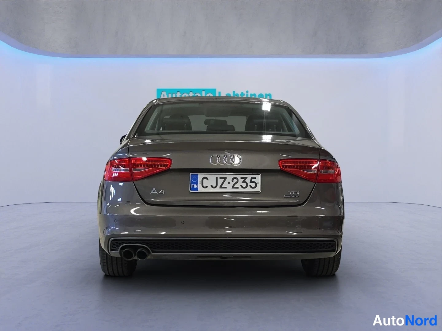Grey Audi A4 2015, rear, photo 8