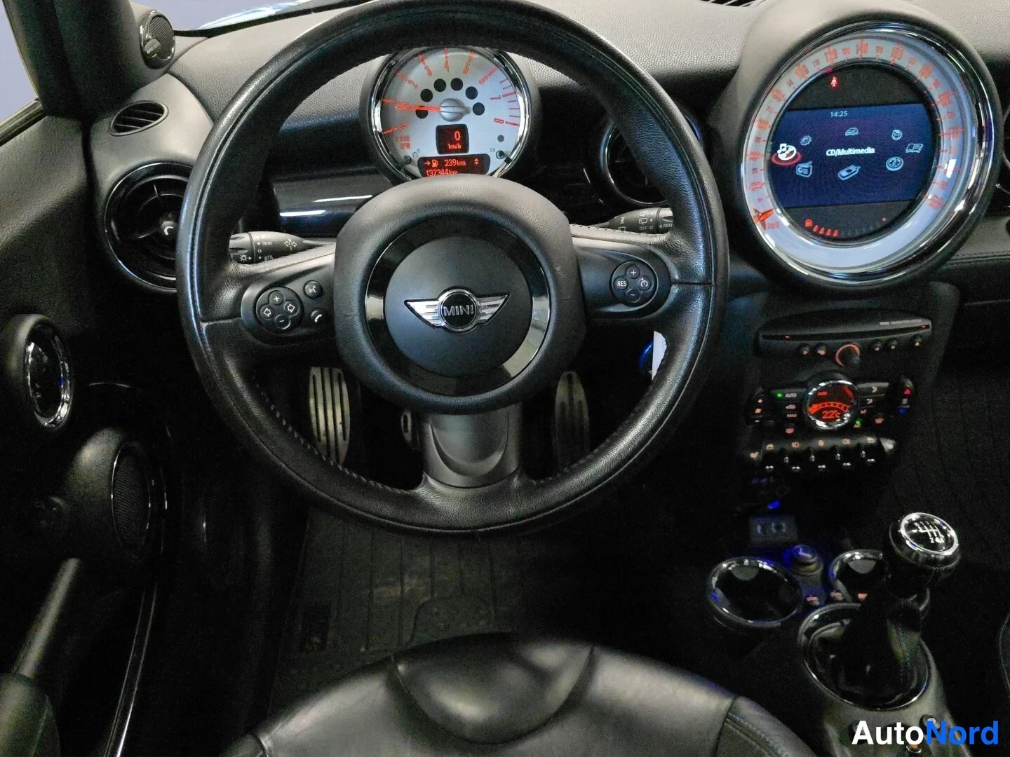 Sininen Mini Cooper S 2013, ohjaamo, kuva 10