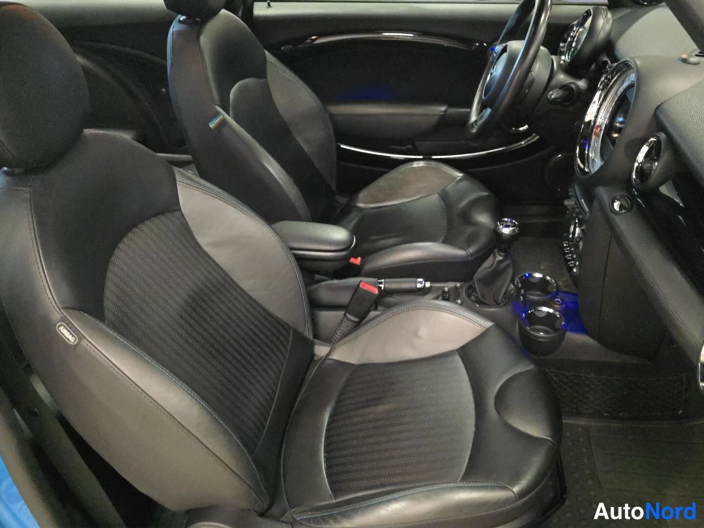 Sininen Mini Cooper S 2013, etuistuimet, kuva 13