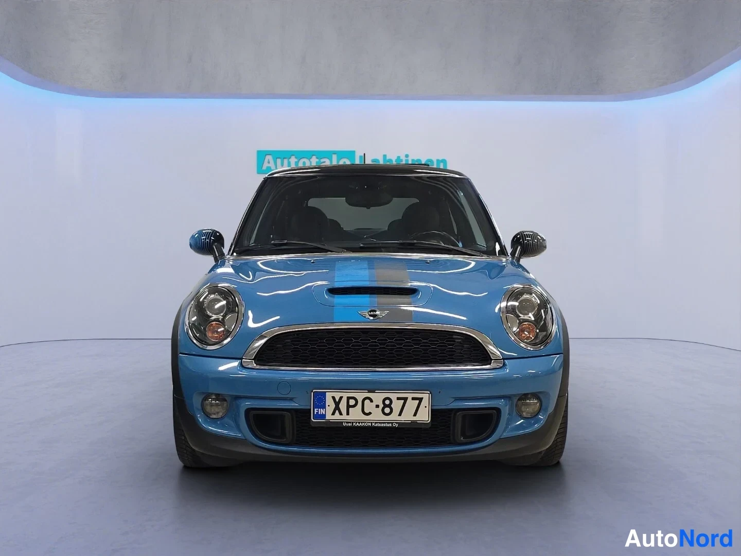Sininen Mini Cooper S 2013, edestä, kuva 4
