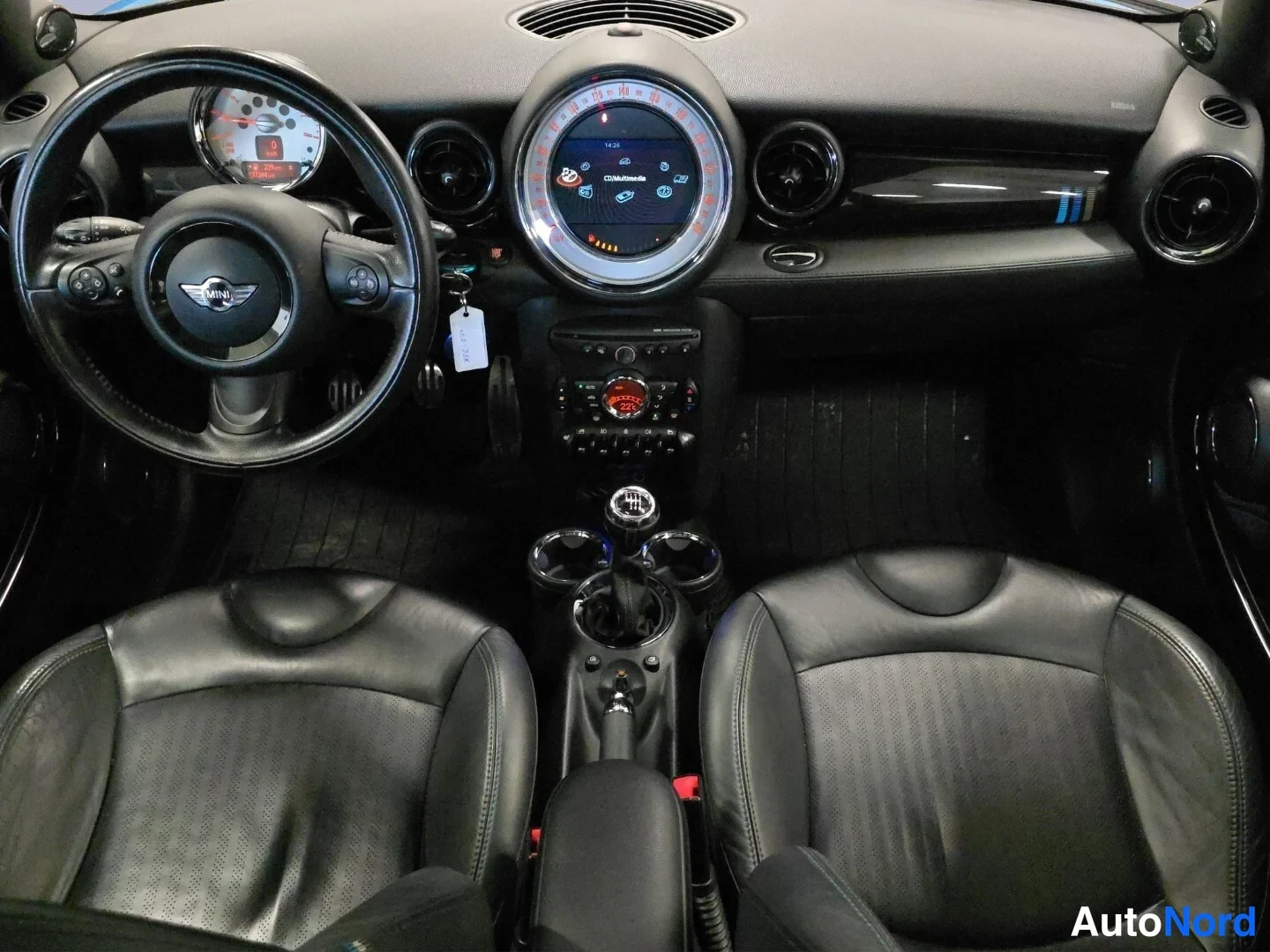 Sininen Mini Cooper S 2013, ohjaamo, kuva 9