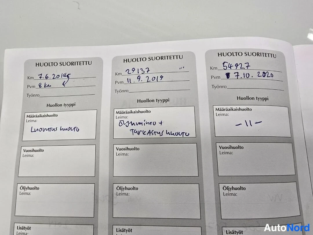 Valkoinen Volkswagen Golf 2018, asiakirja, kuva 21