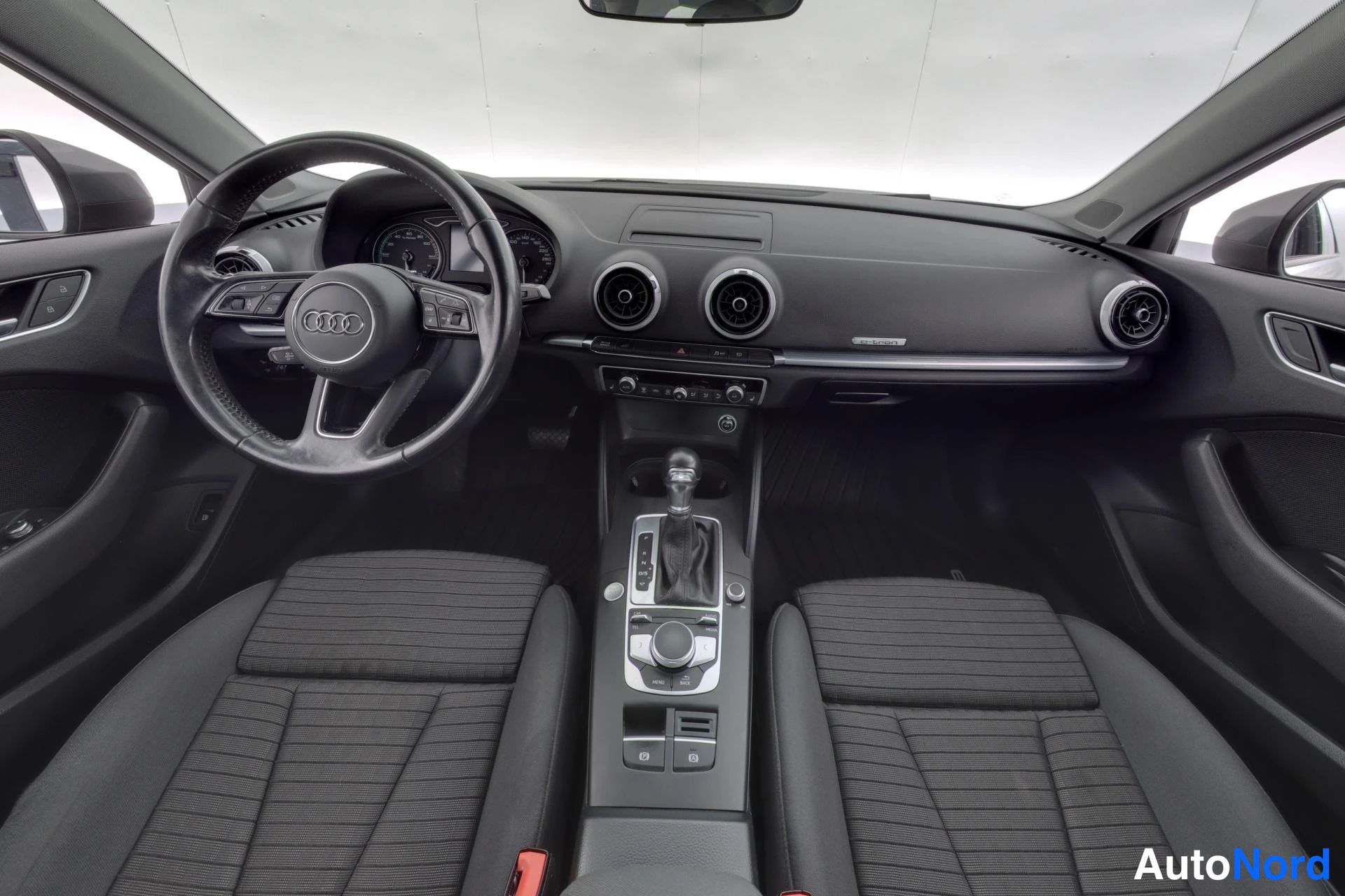 Grey Audi A3 2020, cockpit, photo 11