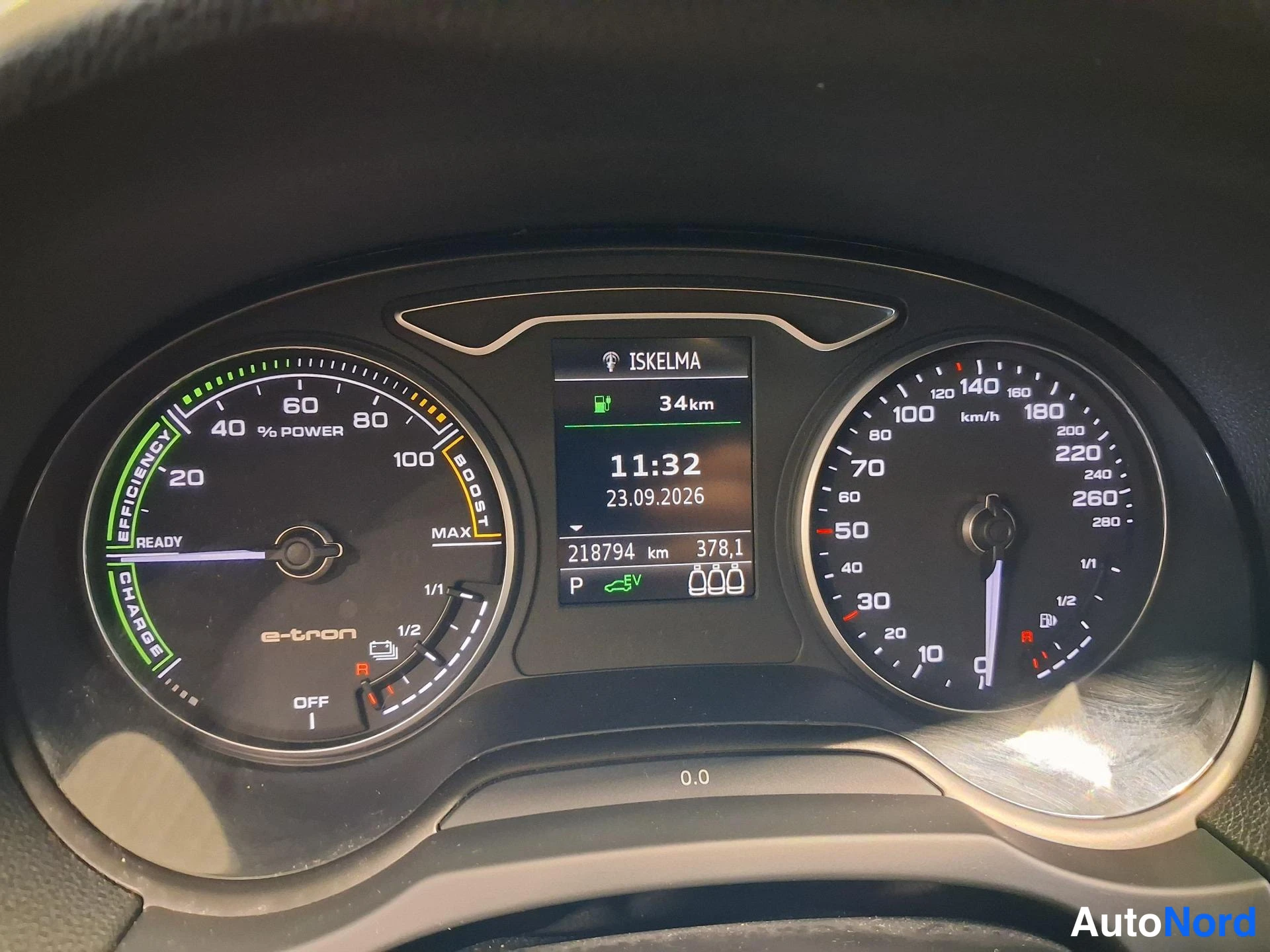 Grey Audi A3 2020, detail, photo 20