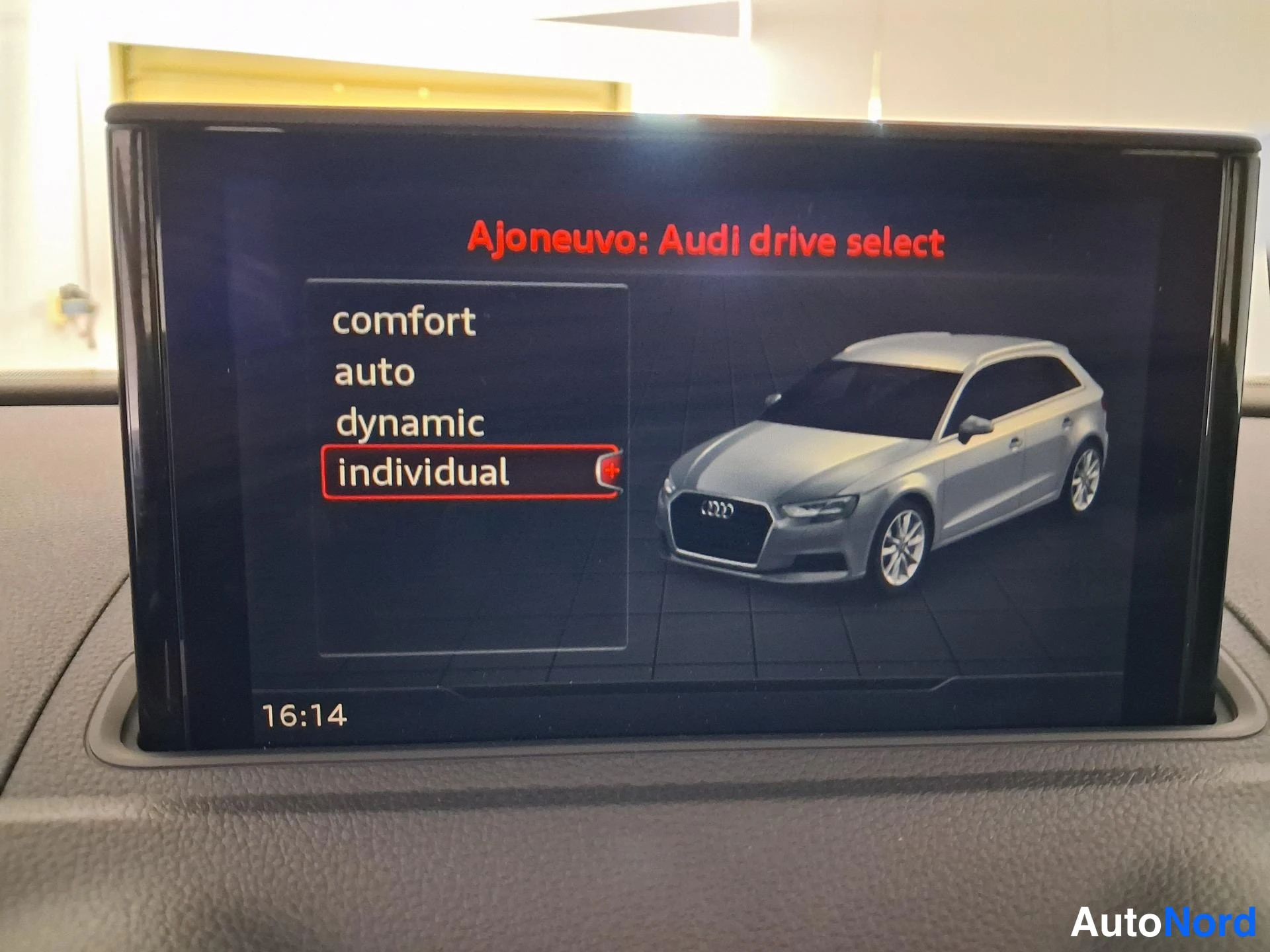 Grey Audi A3 2020, detail, photo 24