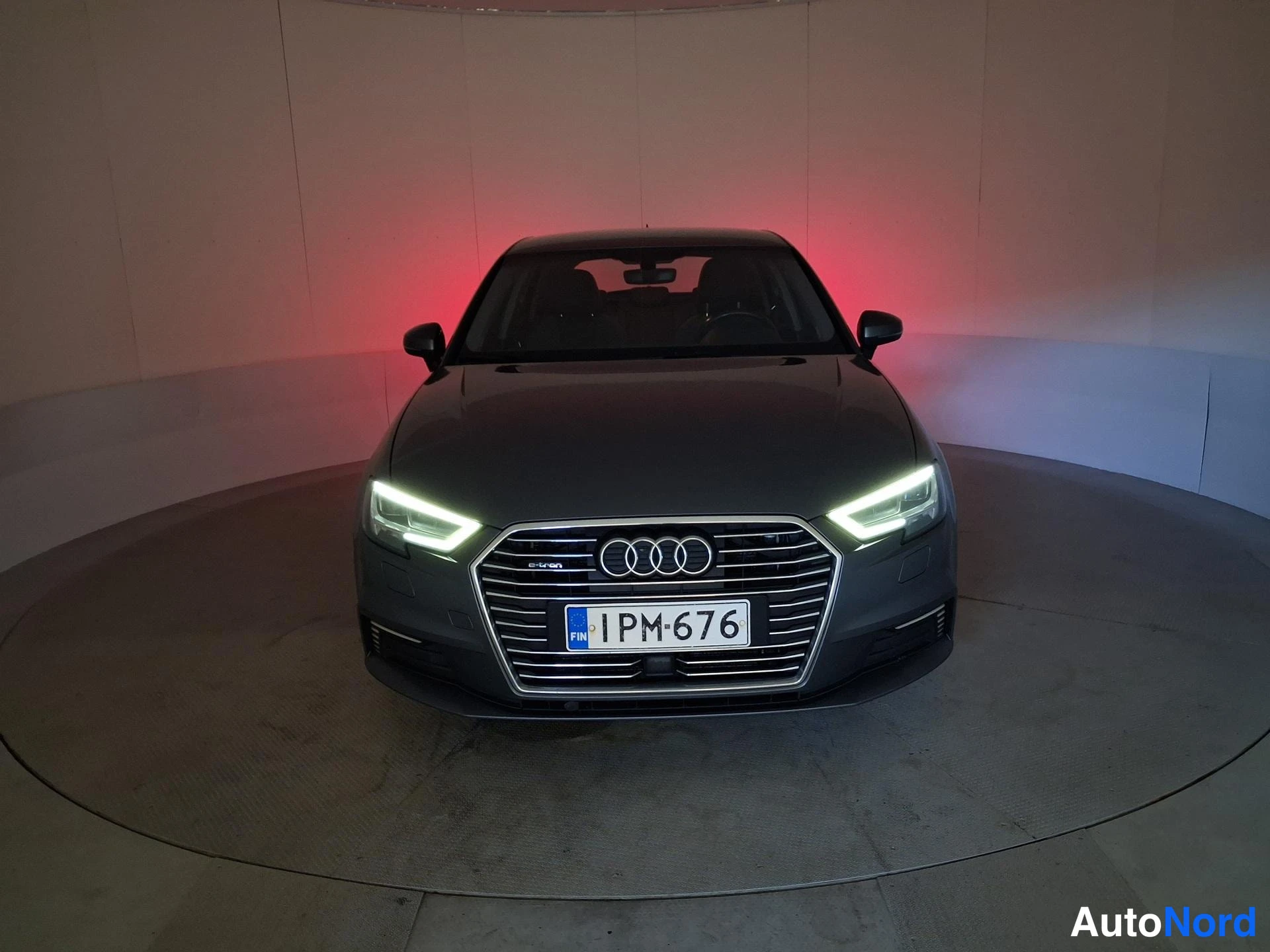 Grey Audi A3 2020, front, photo 5