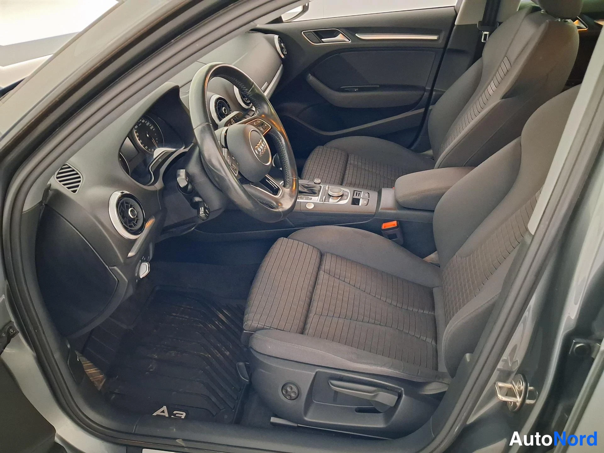 Grey Audi A3 2020, front seats, photo 14