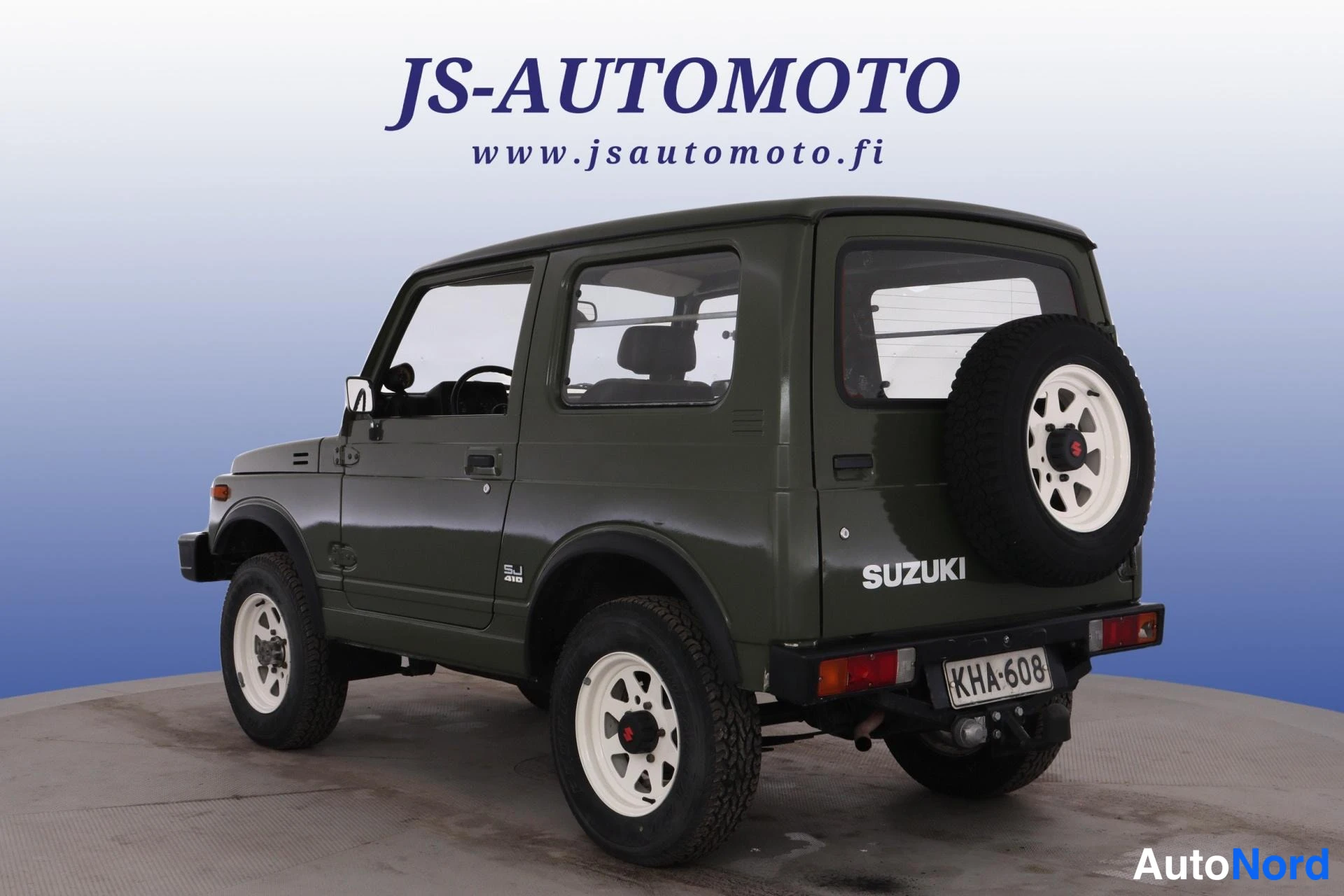 Vihreä Suzuki SJ410 1982, takaviisto, kuva 6