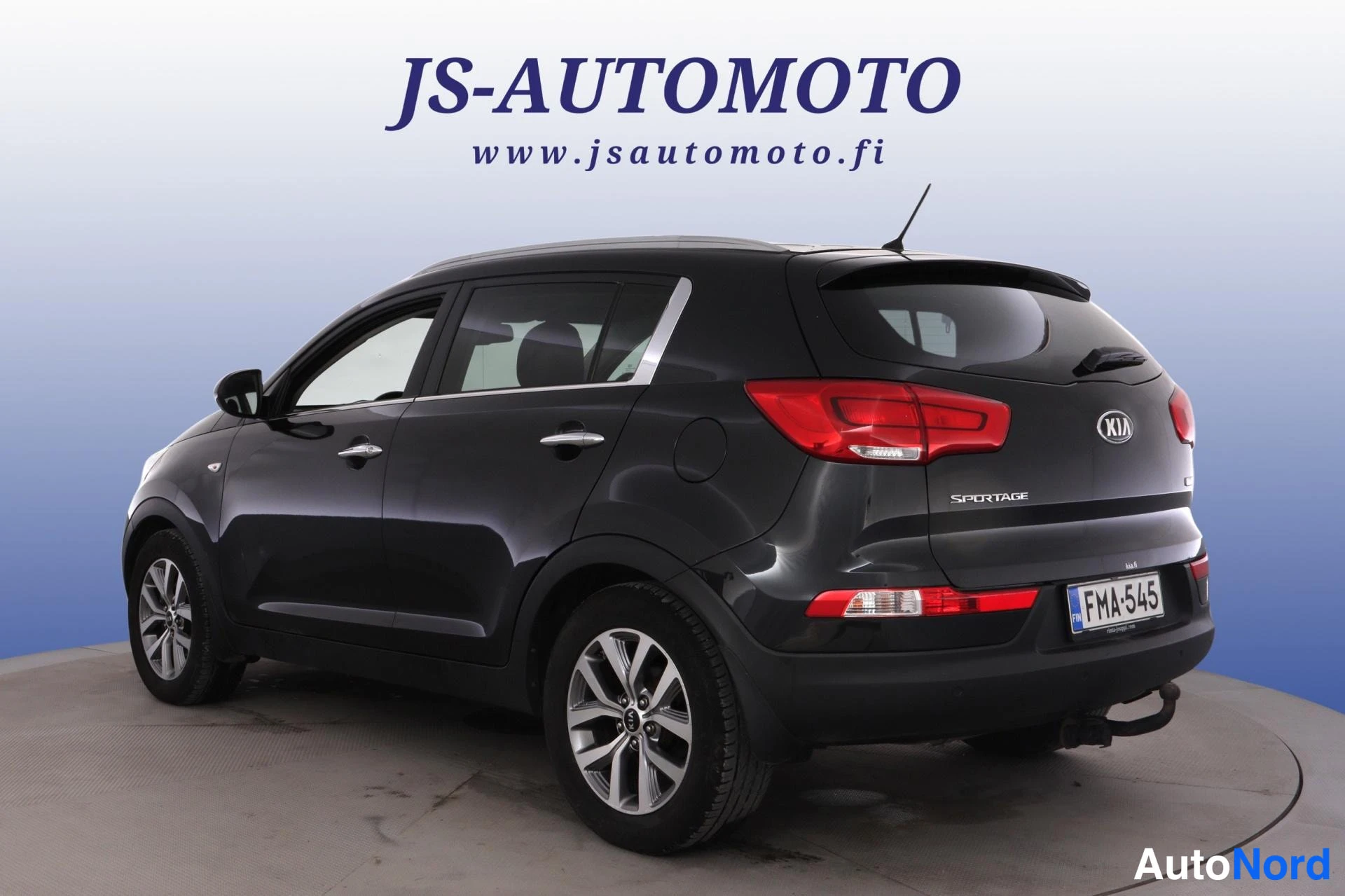 Musta Kia Sportage 2016, takaviisto, kuva 6