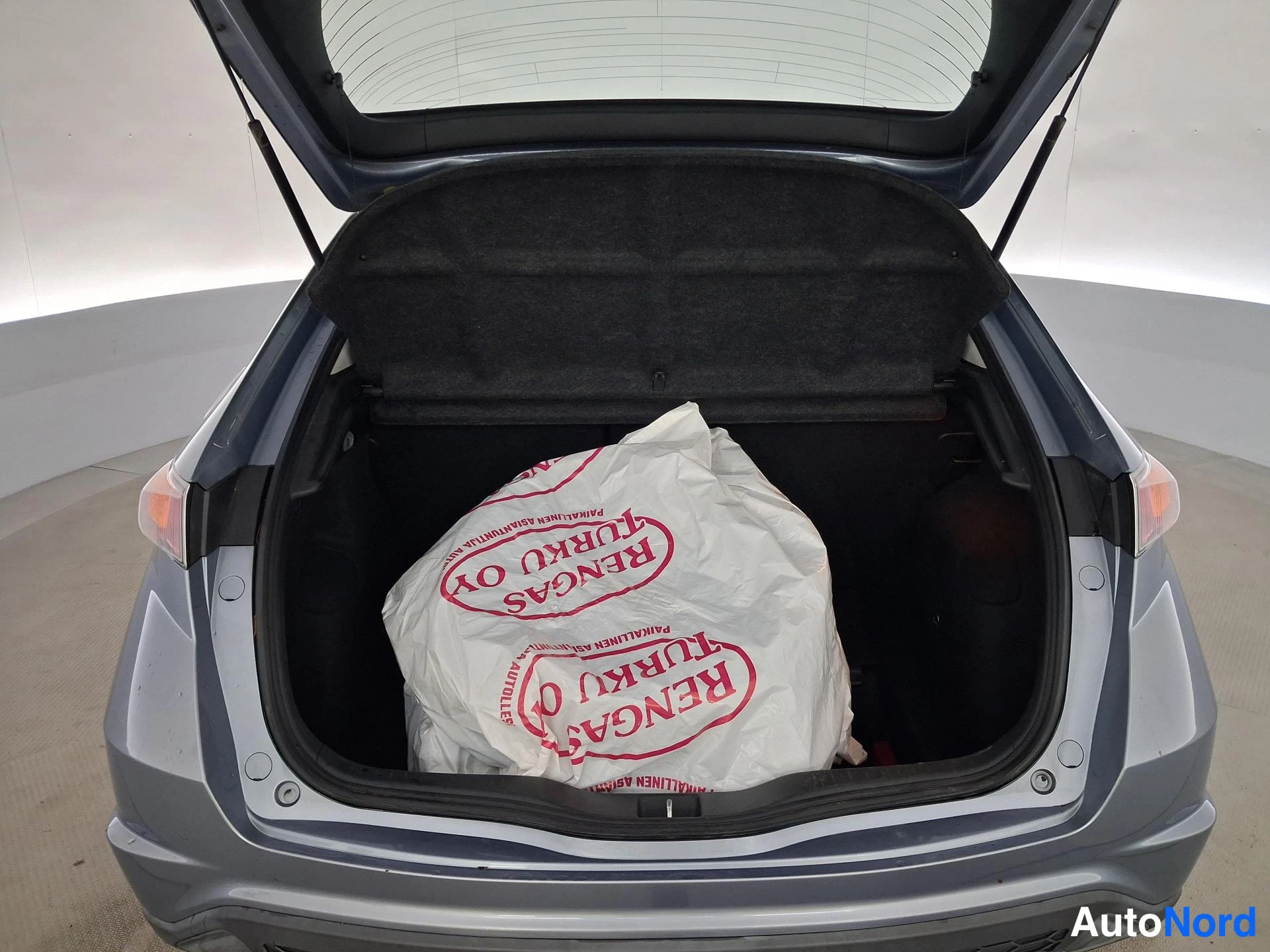 Blå Honda Civic 2007, bagageutrymme, bild 14
