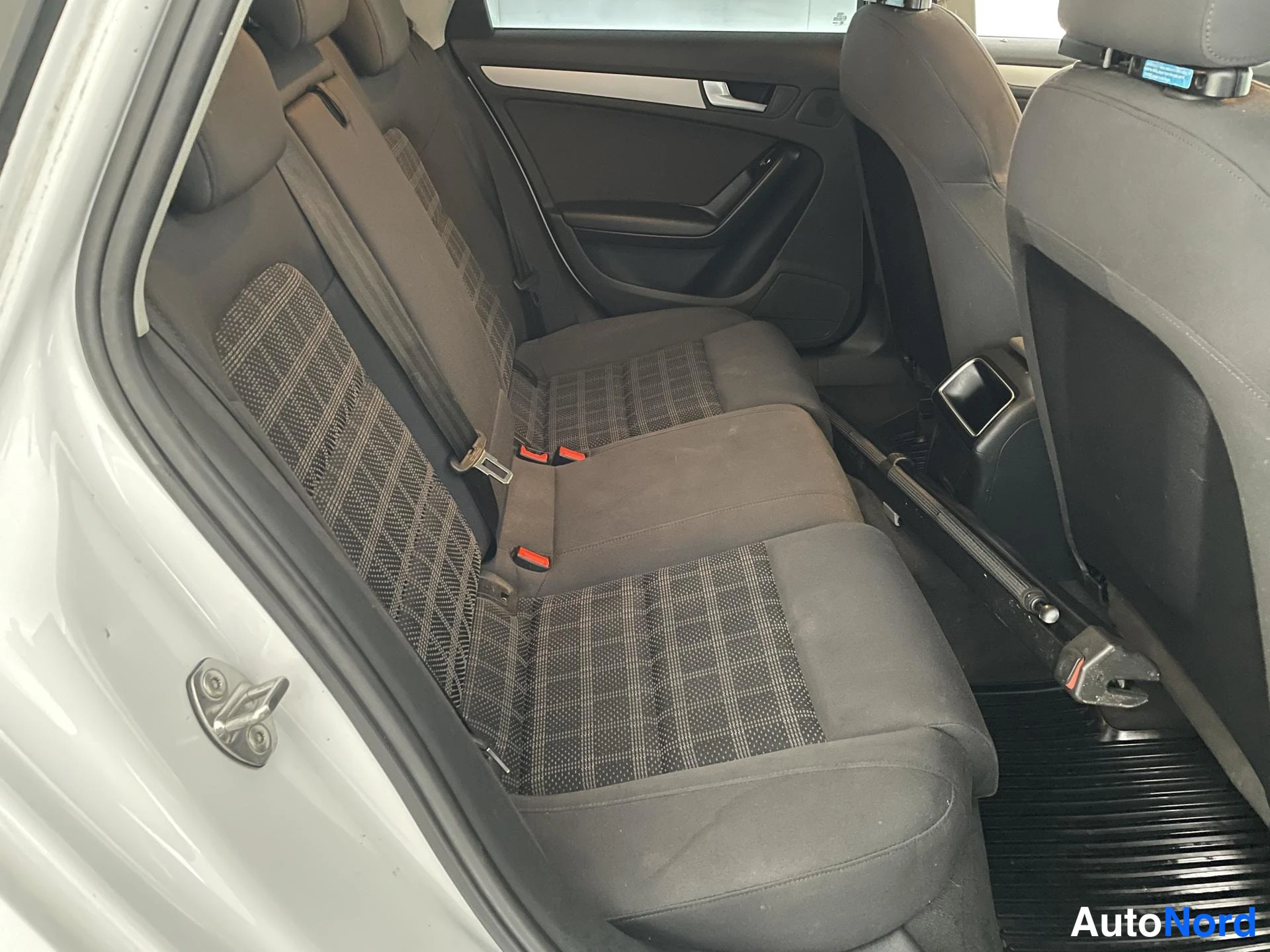 White Audi A4 2013, rear seats, photo 13